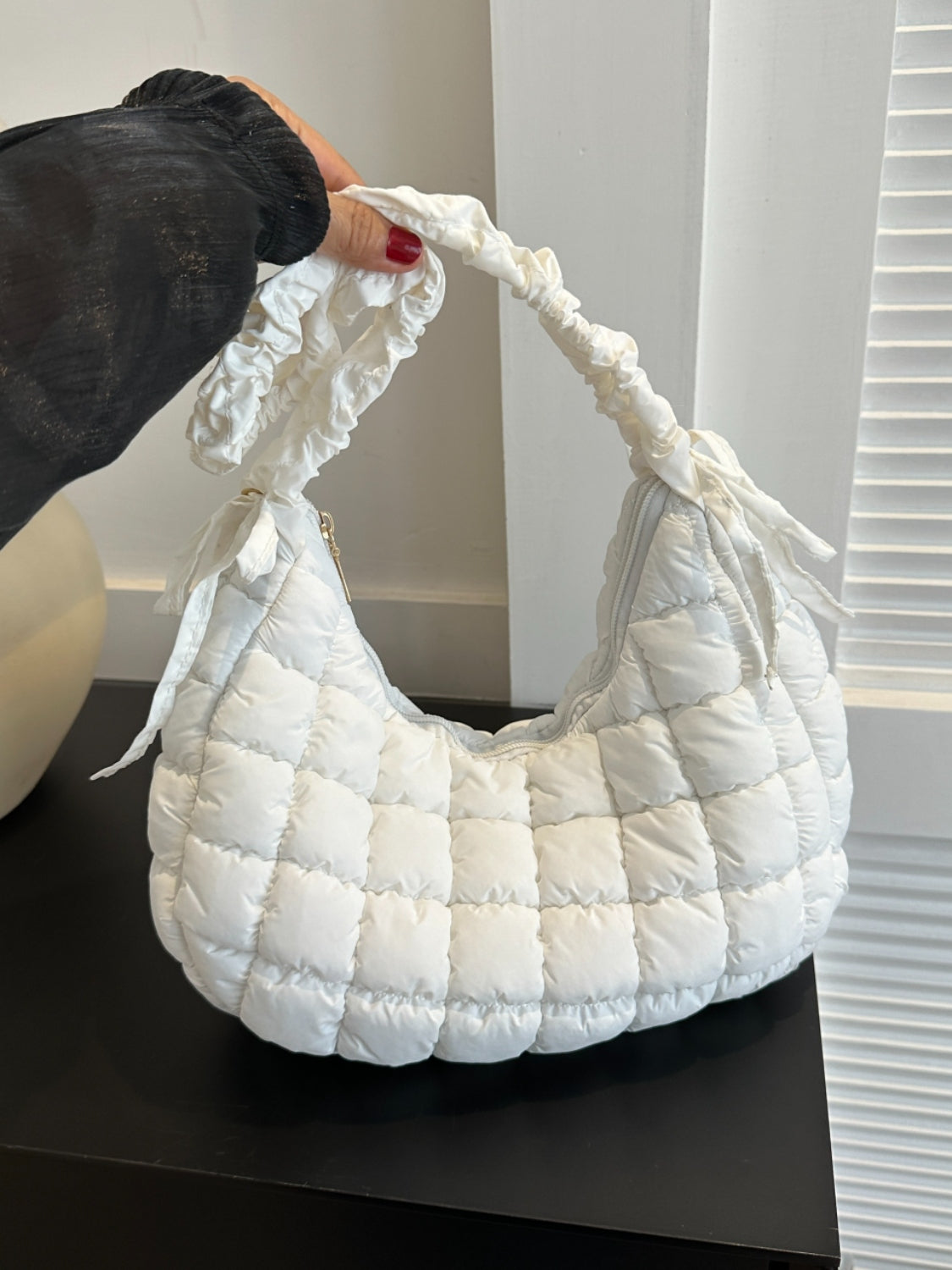 Quilted Bubble Shoulder Bag