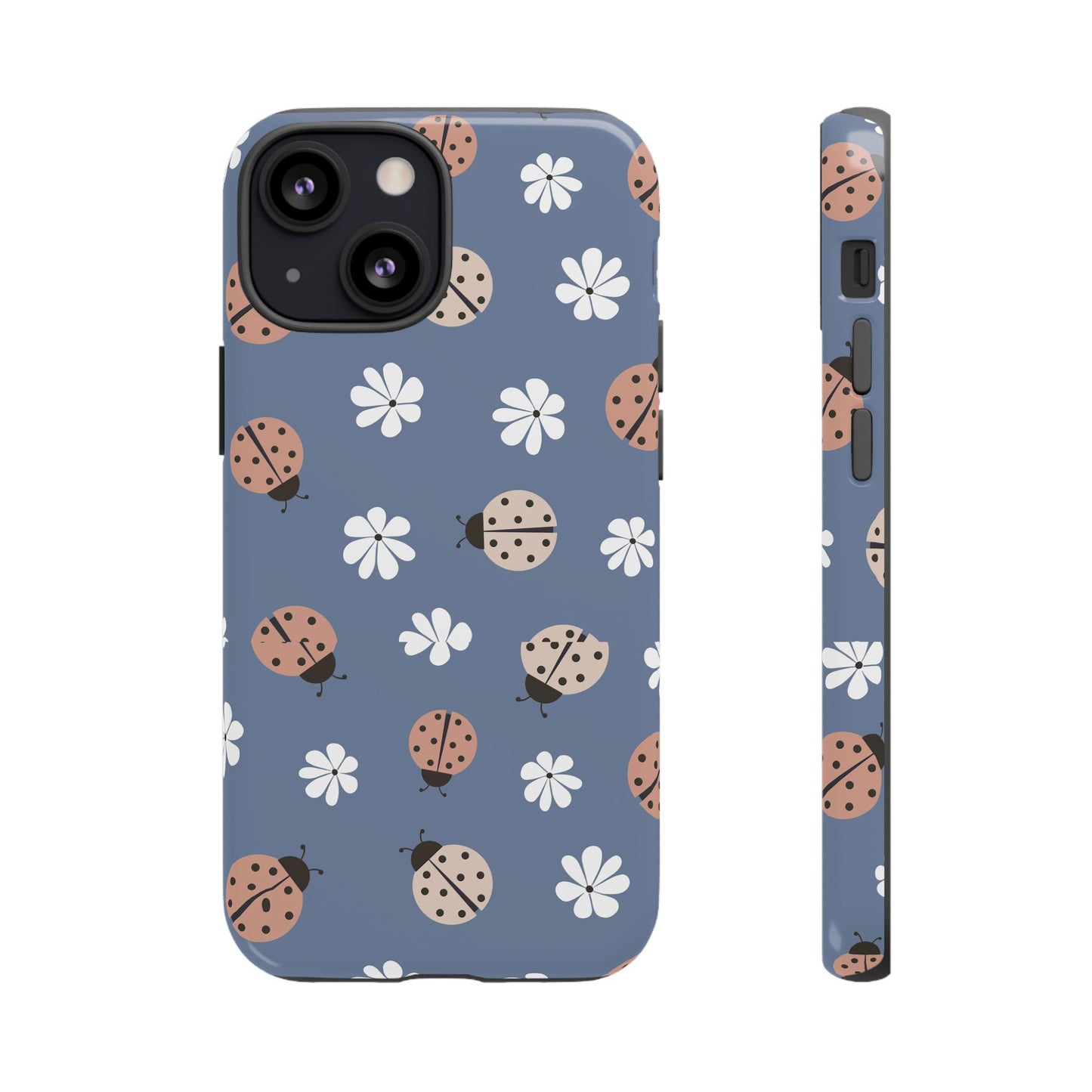 Lady Bugs and Floral Tough Case for IPhones 11 - 16