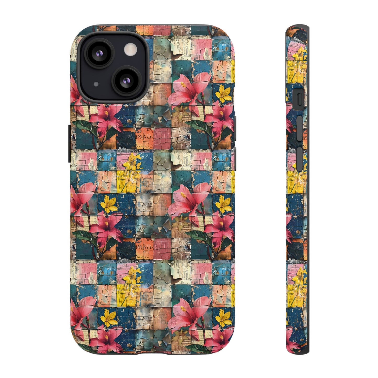 Collage Pattern IPhone Case - IPhones 11 - 15