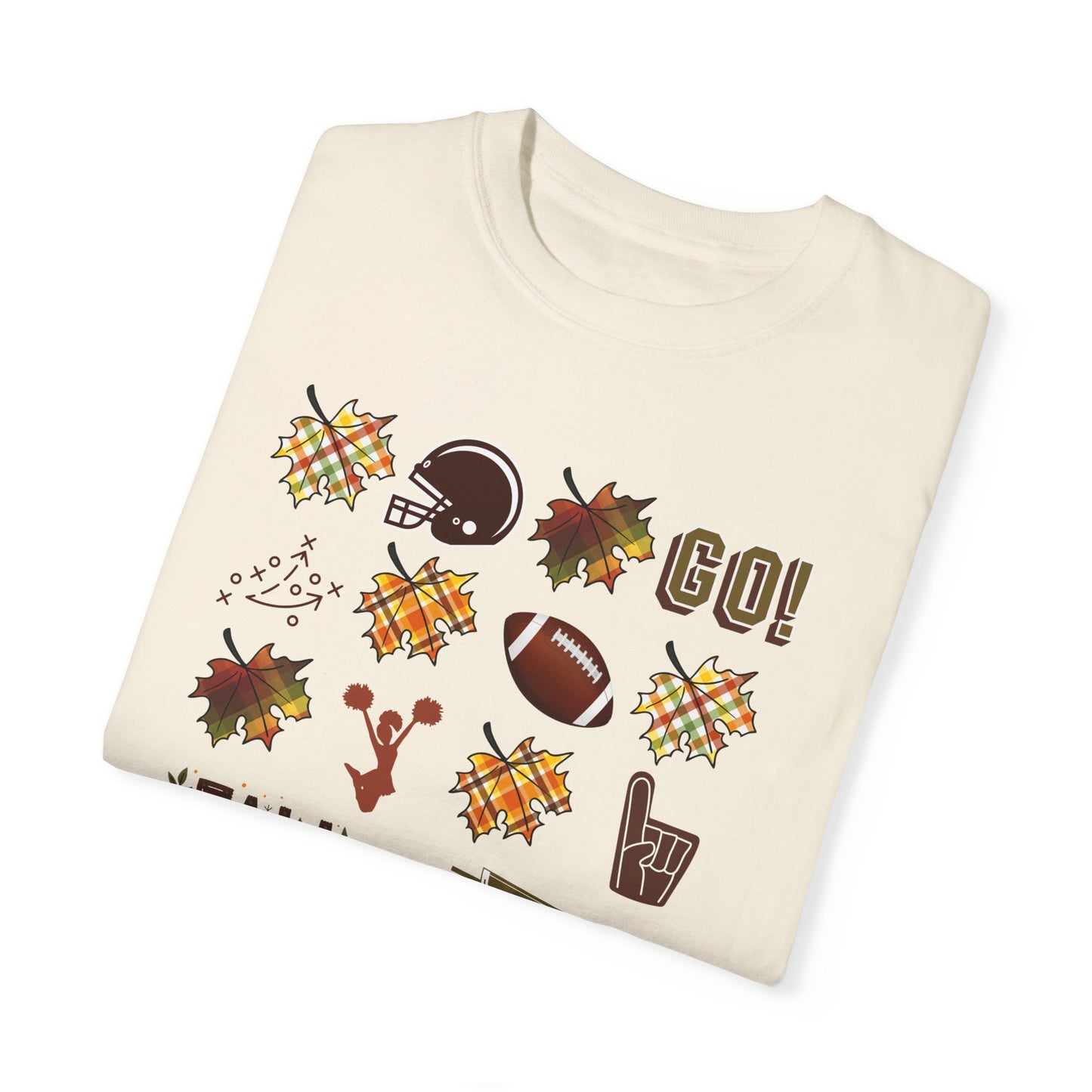 Fall Leaves + Everything Football T-shirt