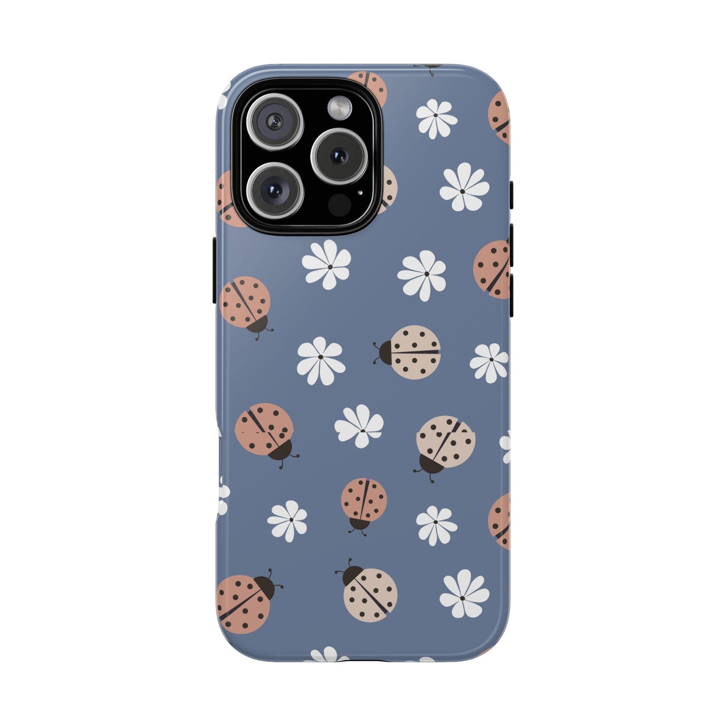 Lady Bugs and Floral Tough Case for IPhones 11 - 16