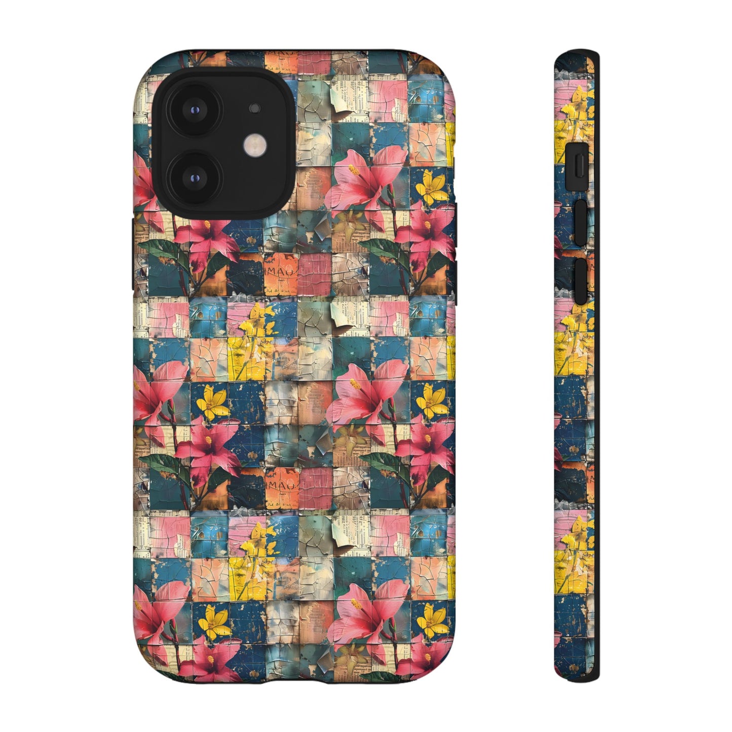 Collage Pattern IPhone Case - IPhones 11 - 15