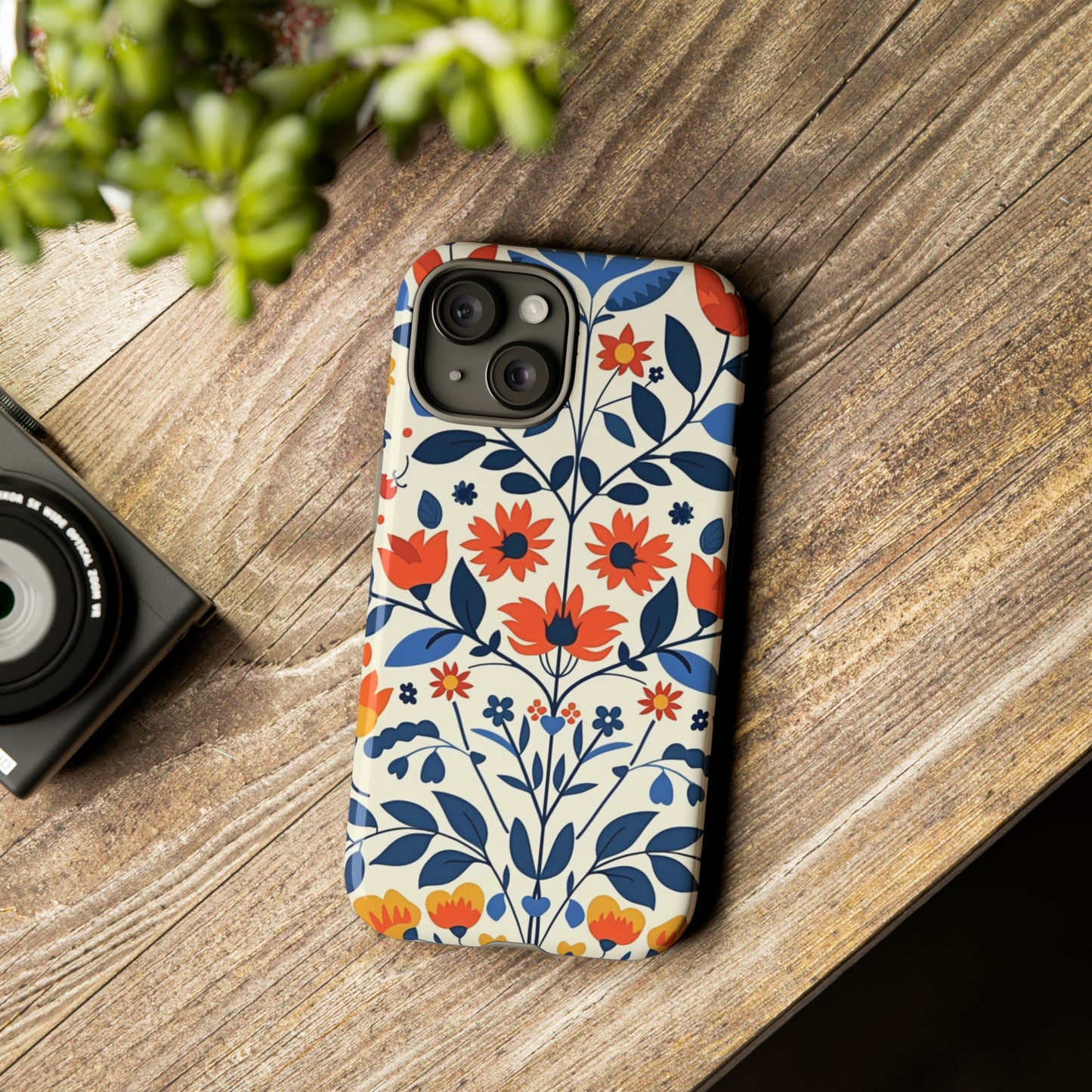 Floral IPhone Case, IPhone Protective Cover