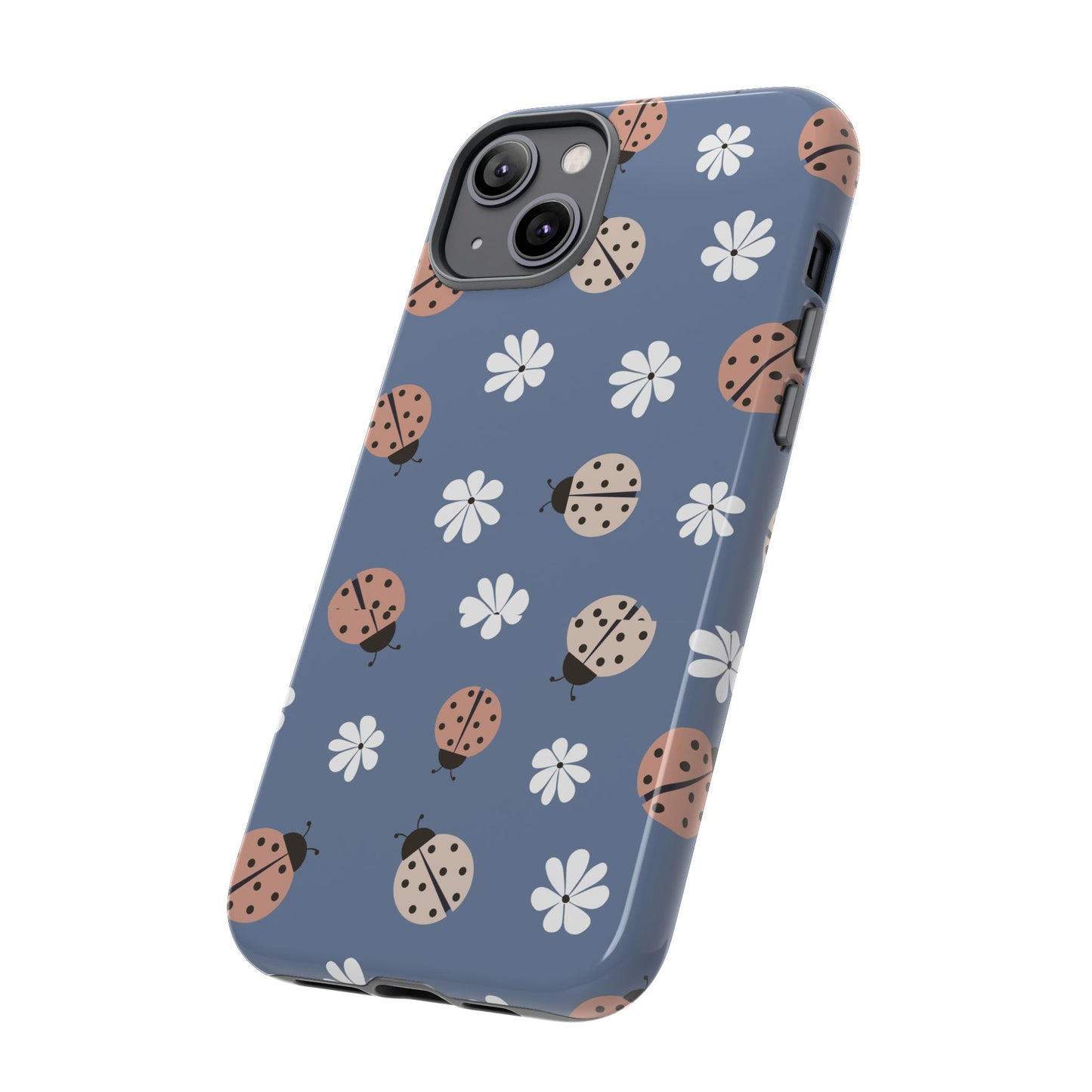 Lady Bugs and Floral Tough Case for IPhones 11 - 16