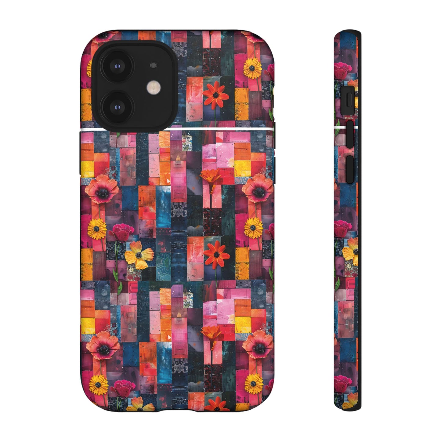 Colorful Collage Pattern IPhone Case