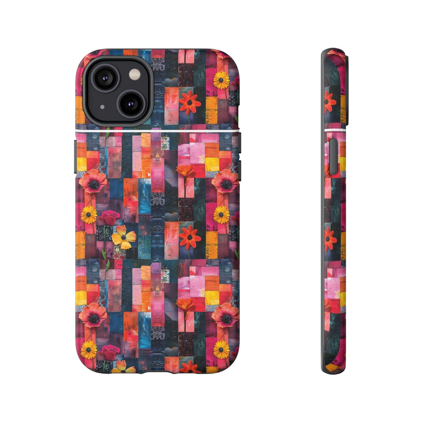 Colorful Collage Pattern IPhone Case