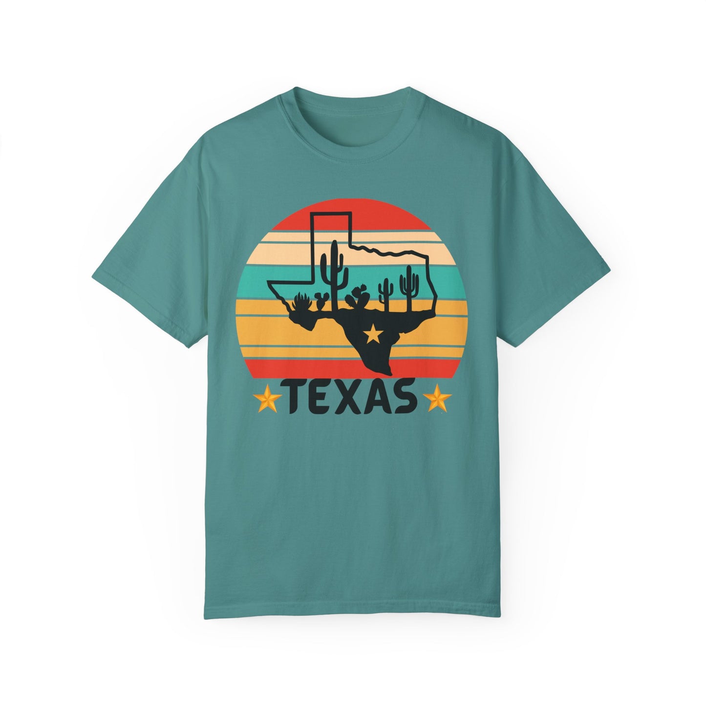 Texas Colorful T-Shirt, Texas Sunset T-Shirt For Women, Western T-Shirt, Texas Shirt, Texas Sunset Shirt, Gifts For Her, Gifts For Mom