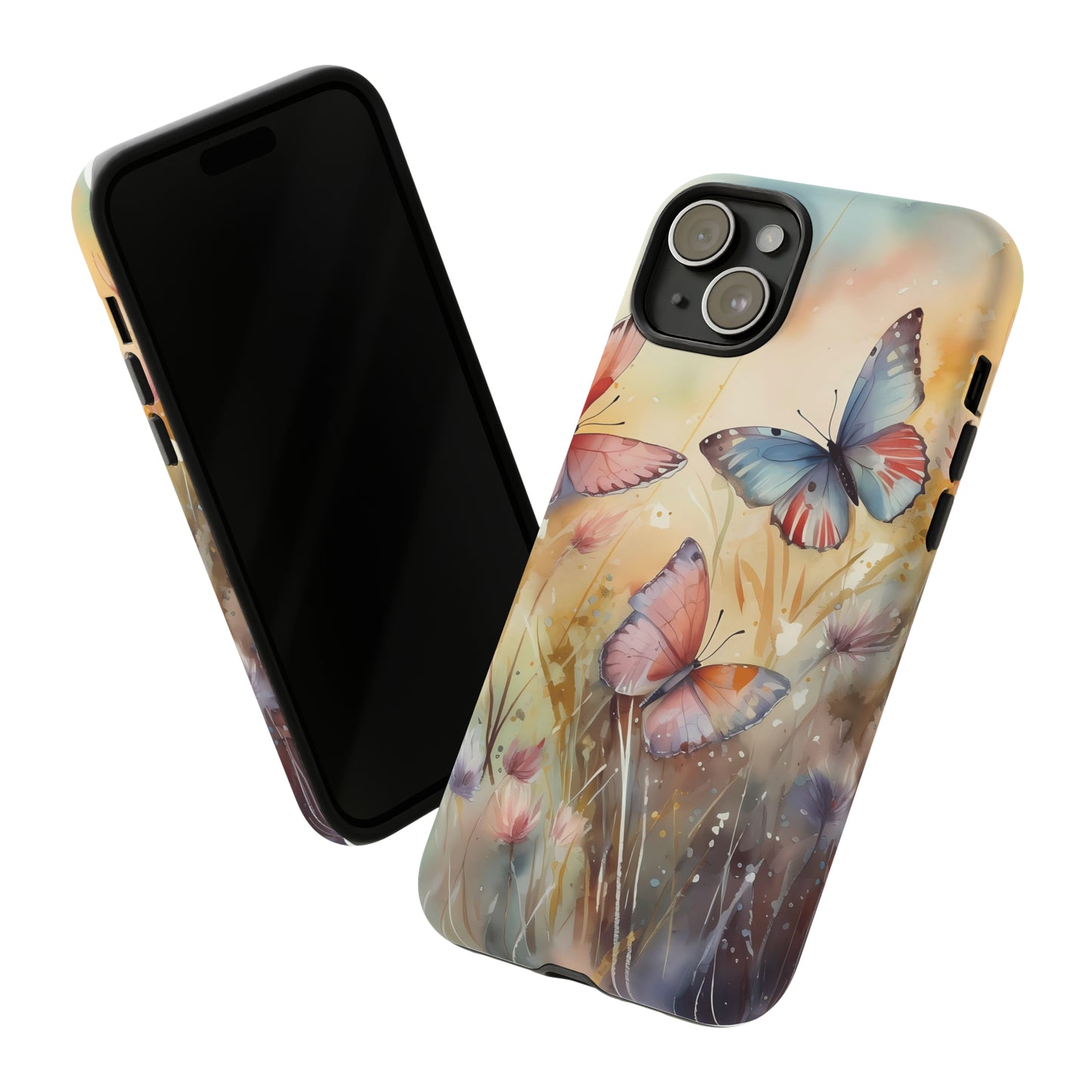 IPhone Case, IPhone Case With Butterflies, Nature Lover Iphone Case, Phone Cover