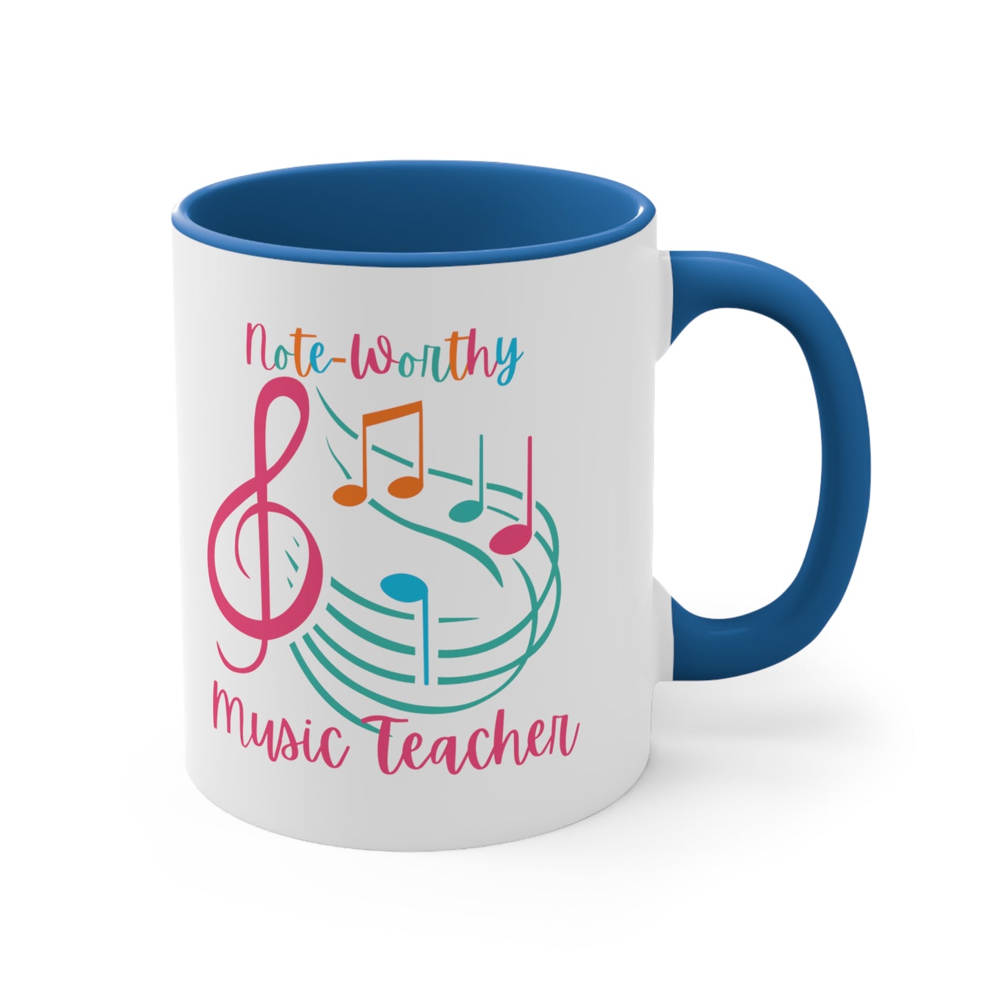 Music Teacher Coffee Mug, 11oz, Gift For Music Teacher