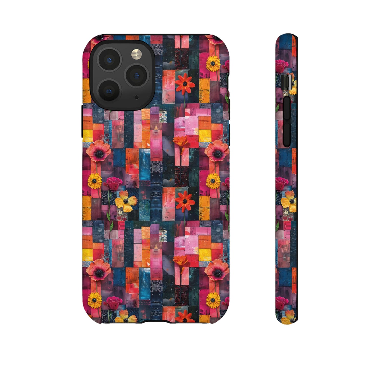 Colorful Collage Pattern IPhone Case