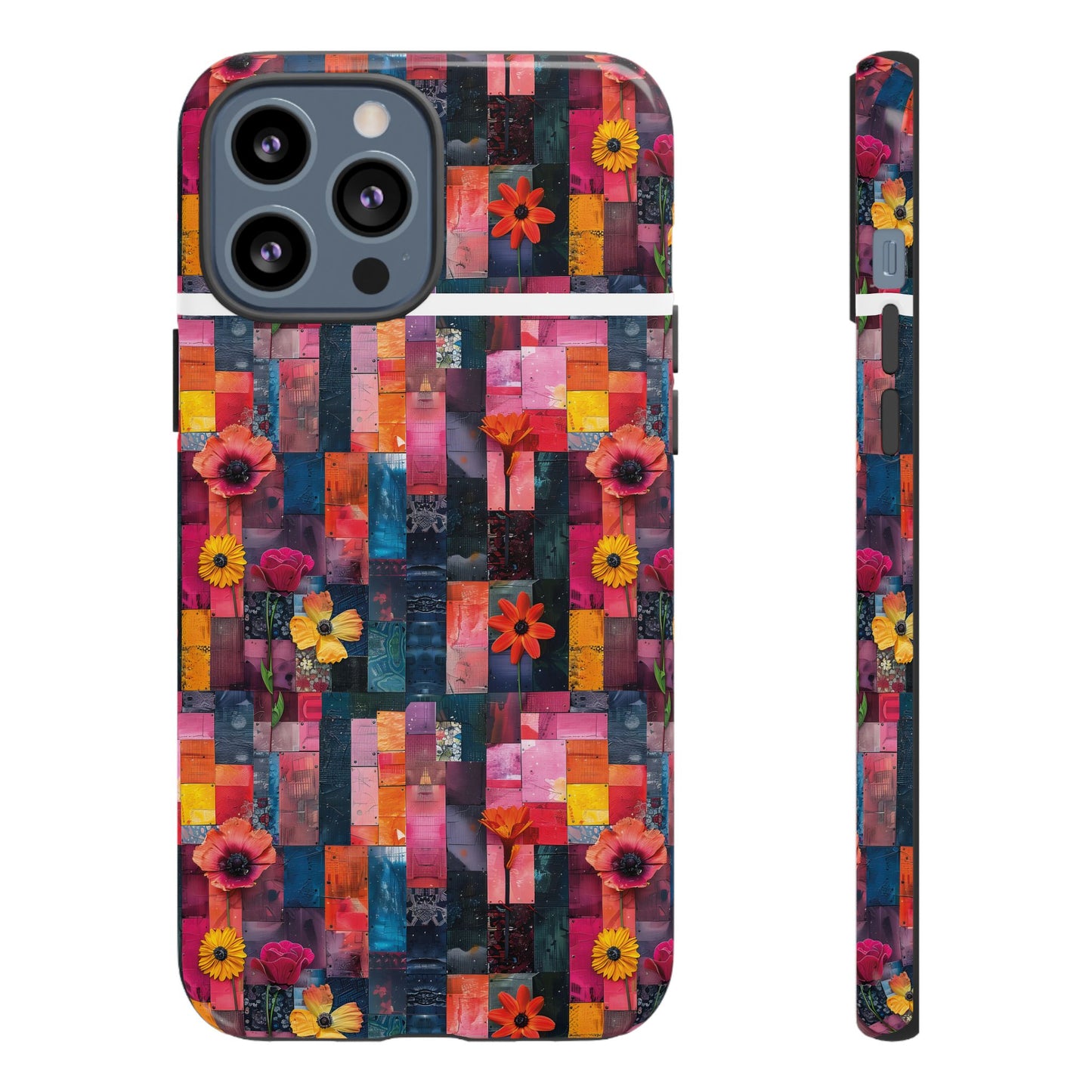 Colorful Collage Pattern IPhone Case