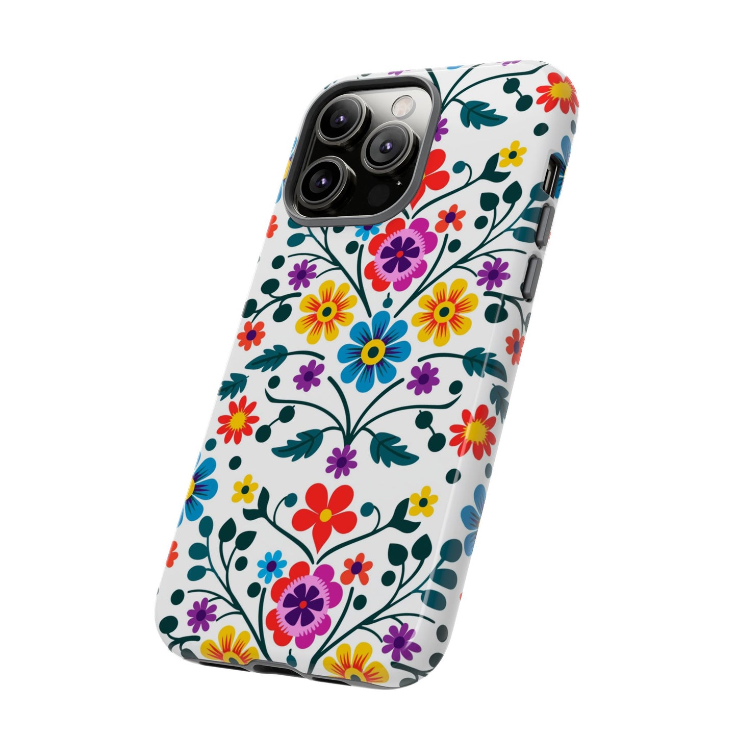 Beautiful Floral IPhone Protective Case for IPhones 11 - 16