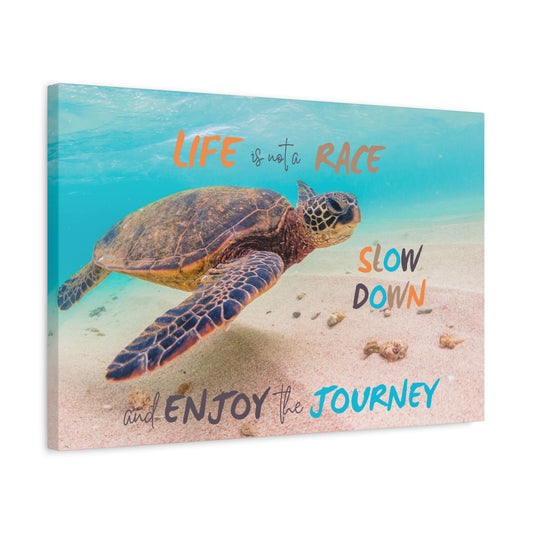 Enjoy the Journey Matte Canvas Wall Art