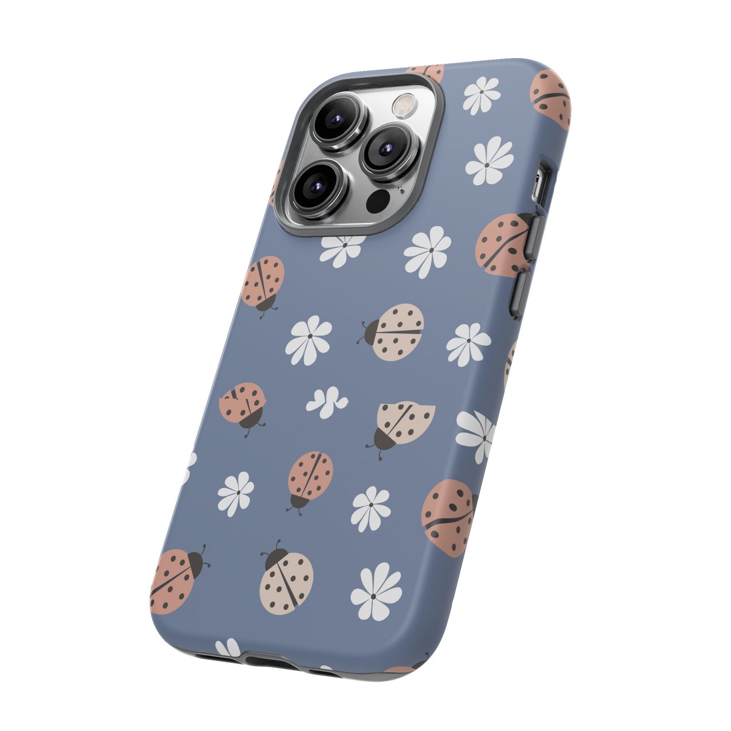 Lady Bugs and Floral Tough Case for IPhones 11 - 16