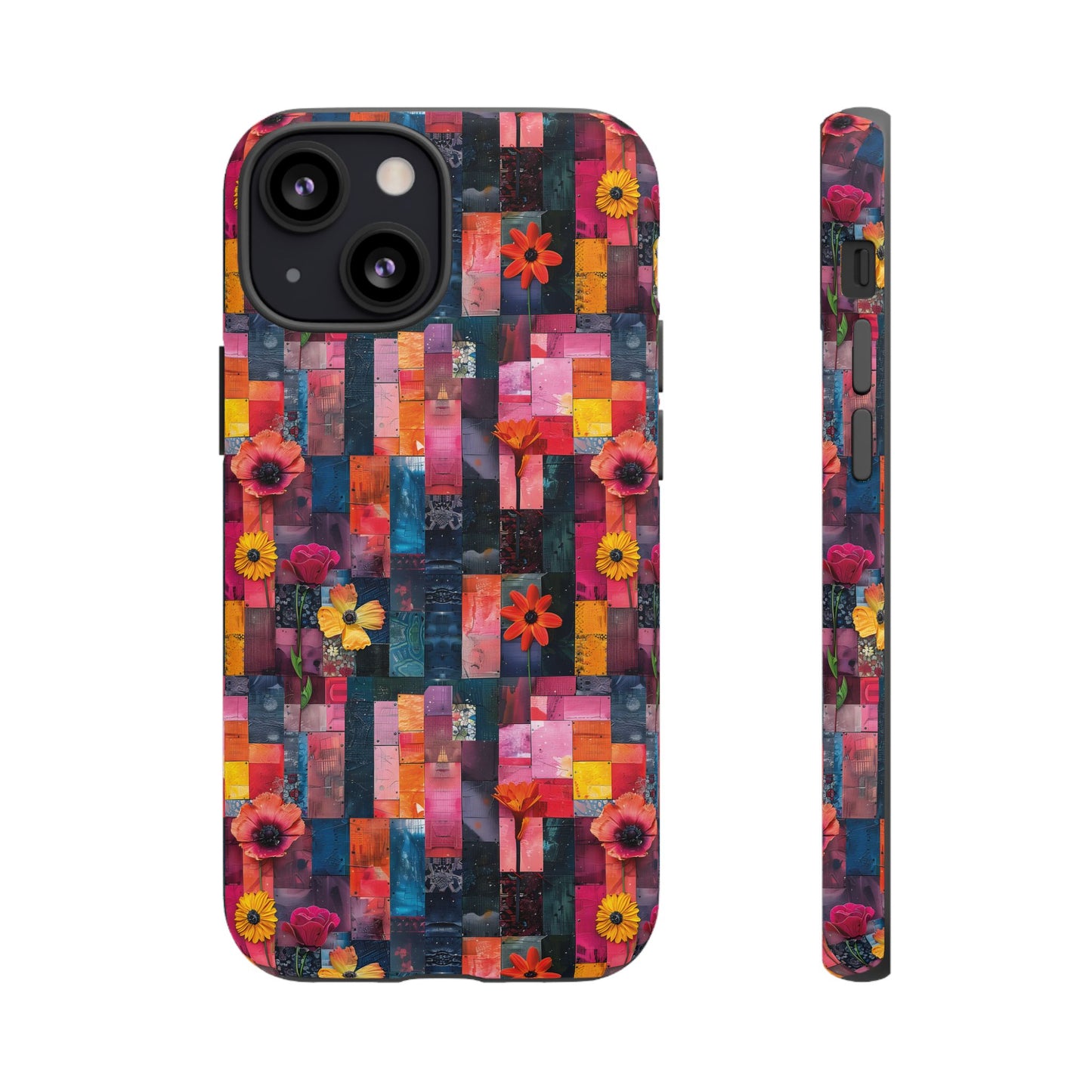 Colorful Collage Pattern IPhone Case