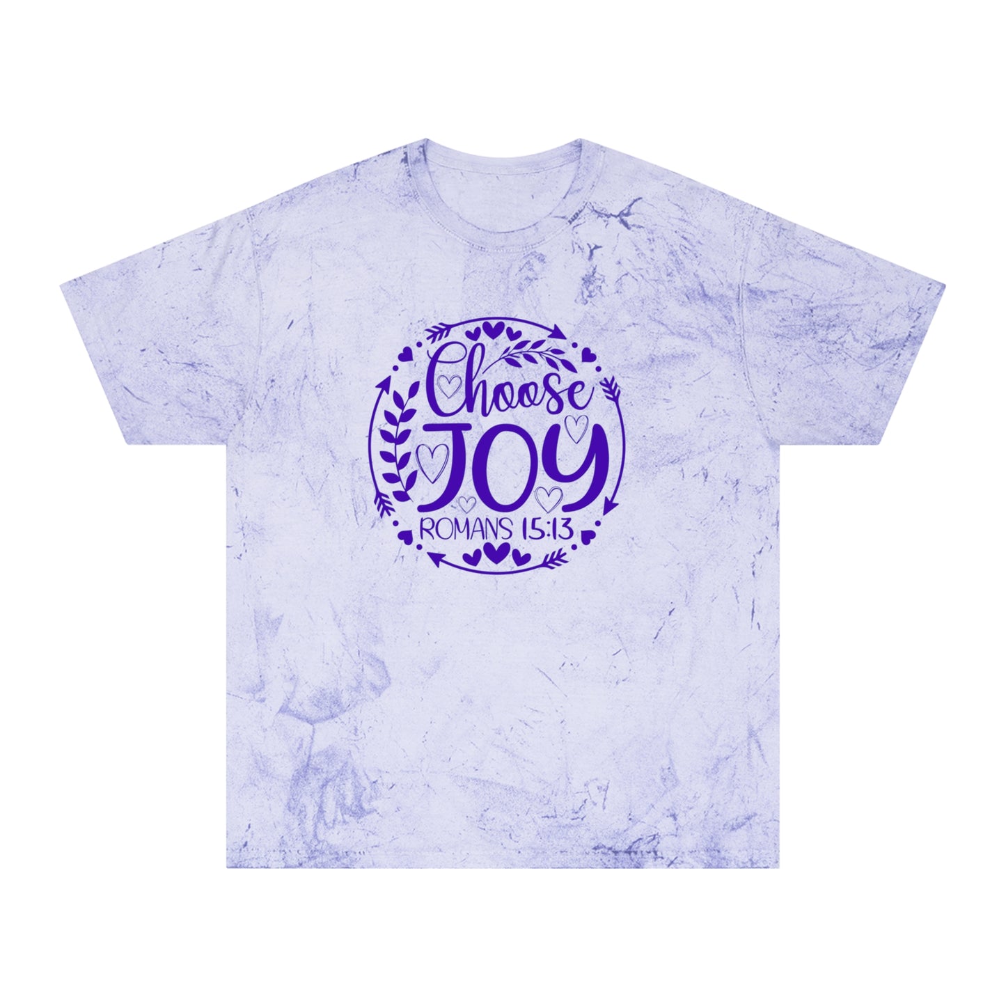 Choose Joy Purple Comfort Colors T-Shirt