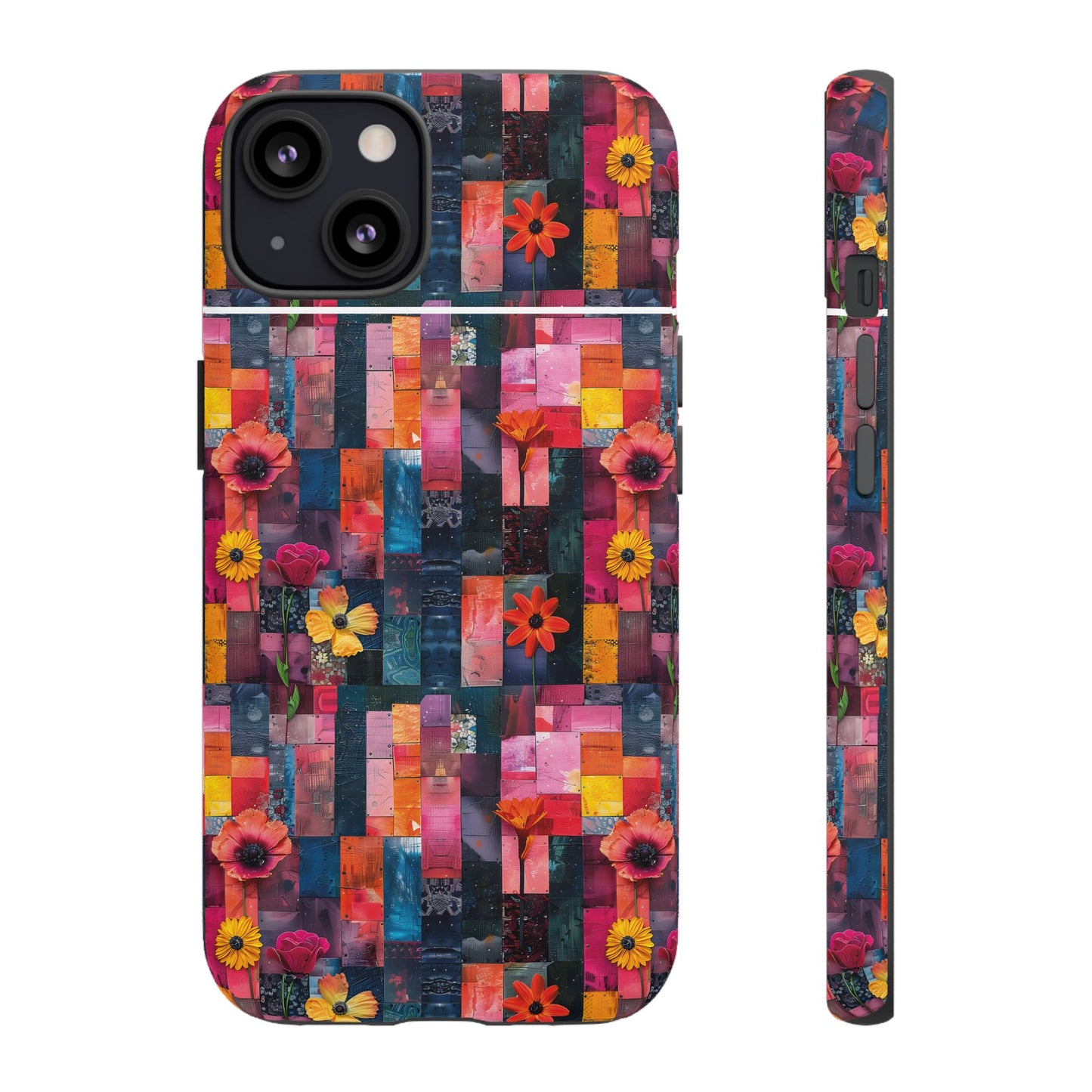 Colorful Collage Pattern IPhone Case