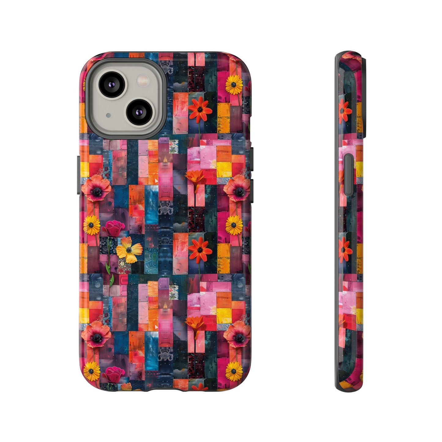 Colorful Collage Pattern IPhone Case