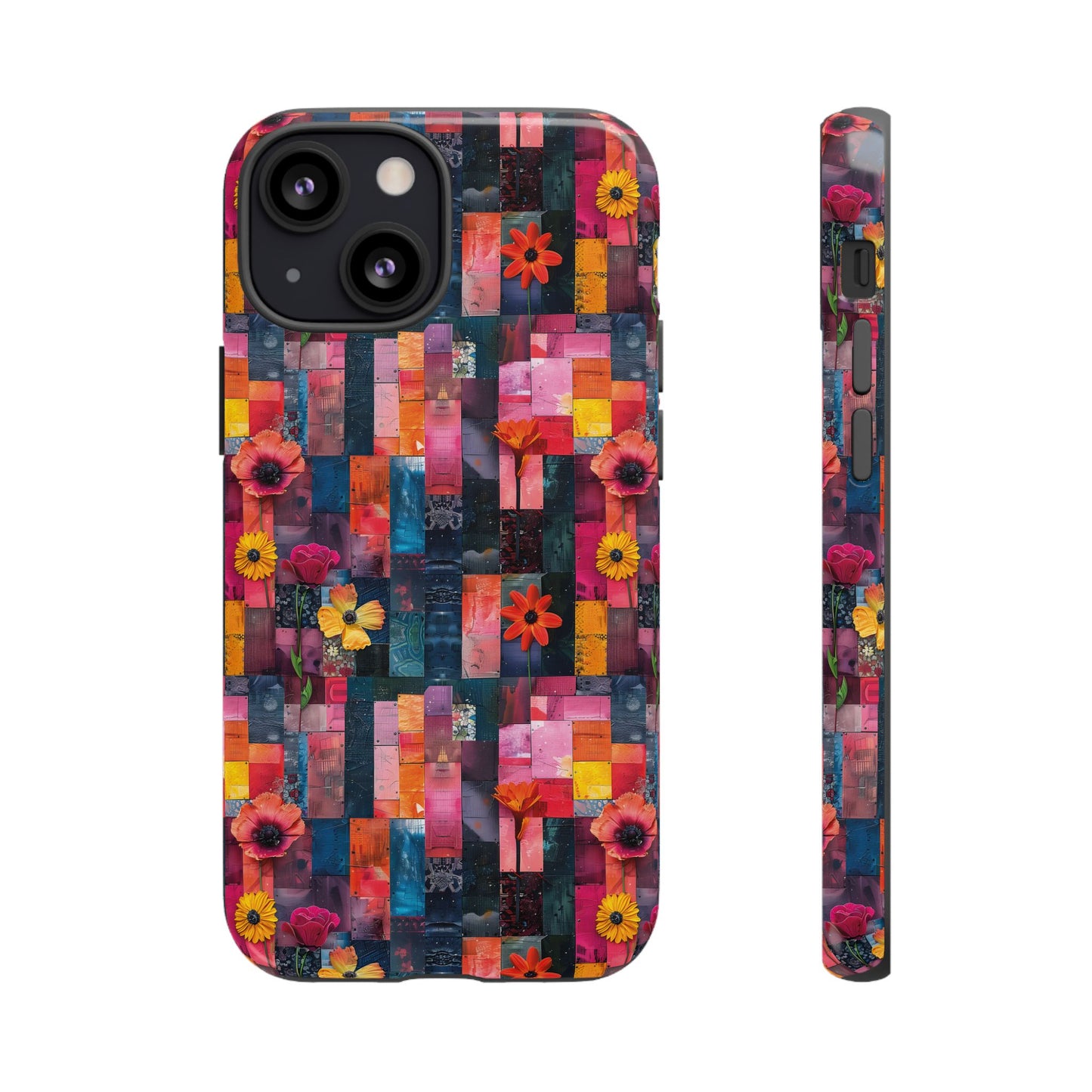 Colorful Collage Pattern IPhone Case