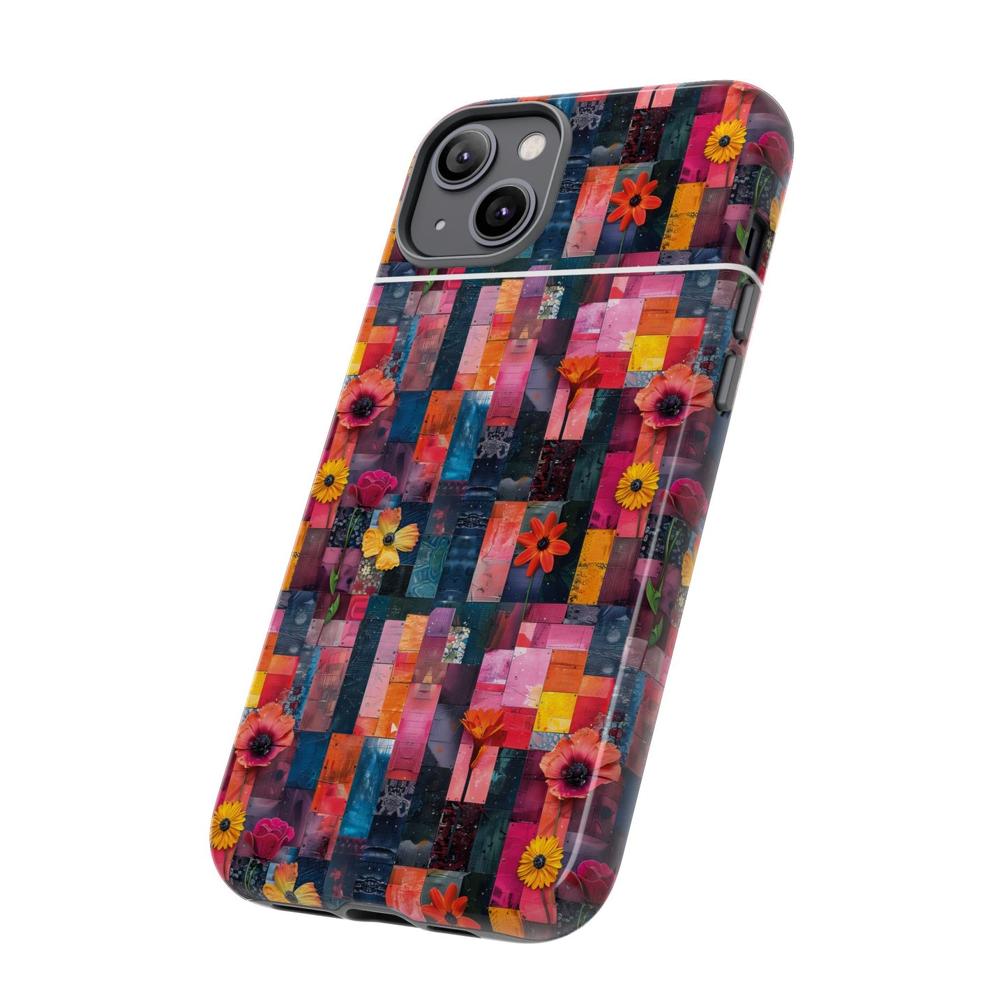 Colorful Collage Pattern IPhone Case