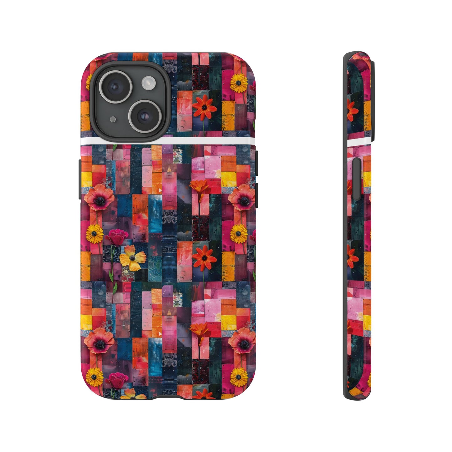 Colorful Collage Pattern IPhone Case