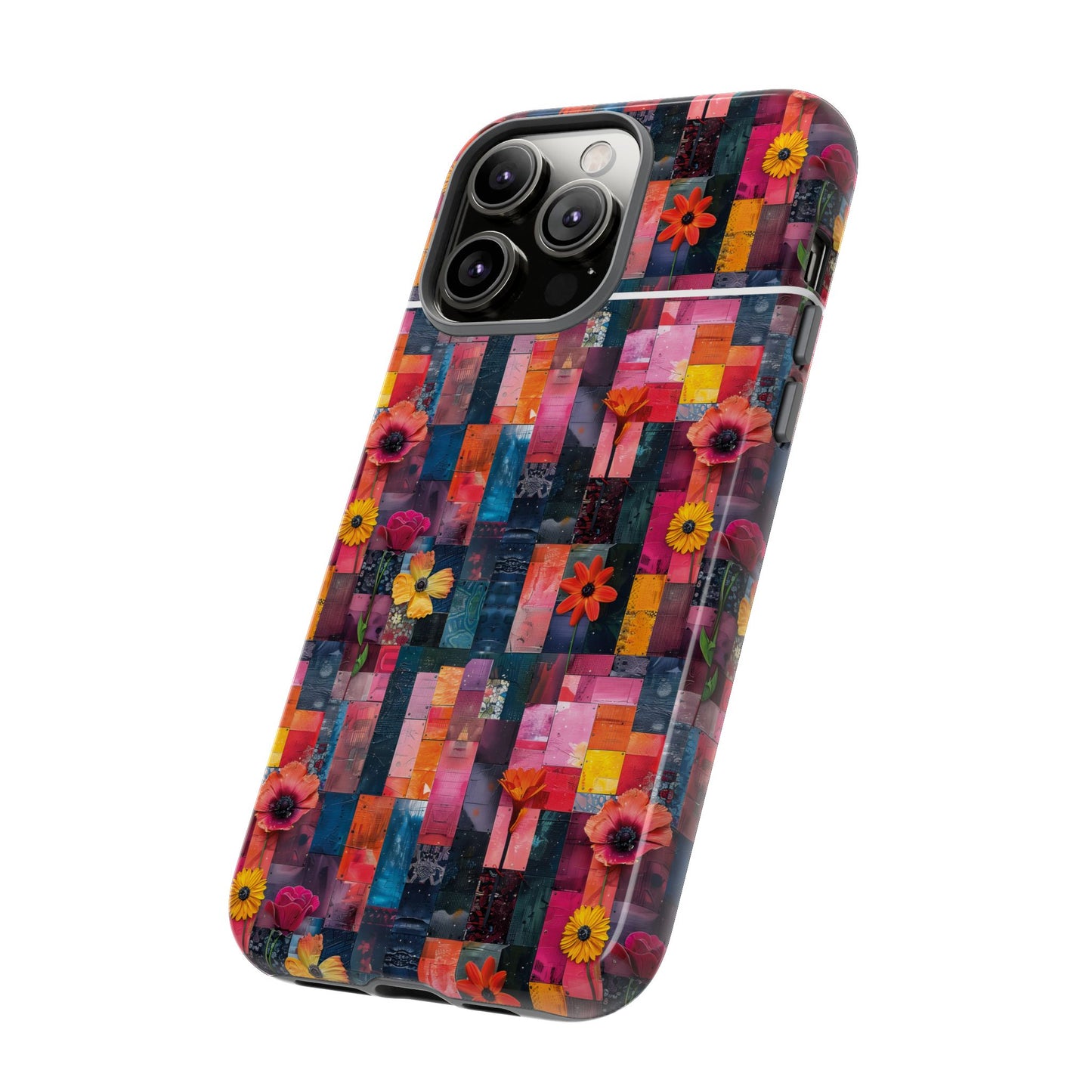 Colorful Collage Pattern IPhone Case