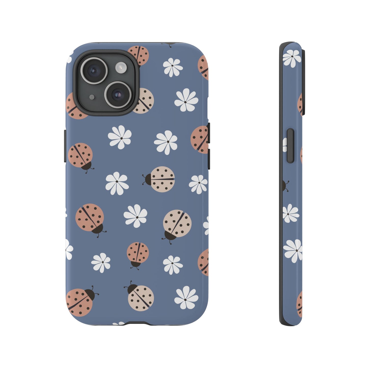 Lady Bugs and Floral Tough Case for IPhones 11 - 16