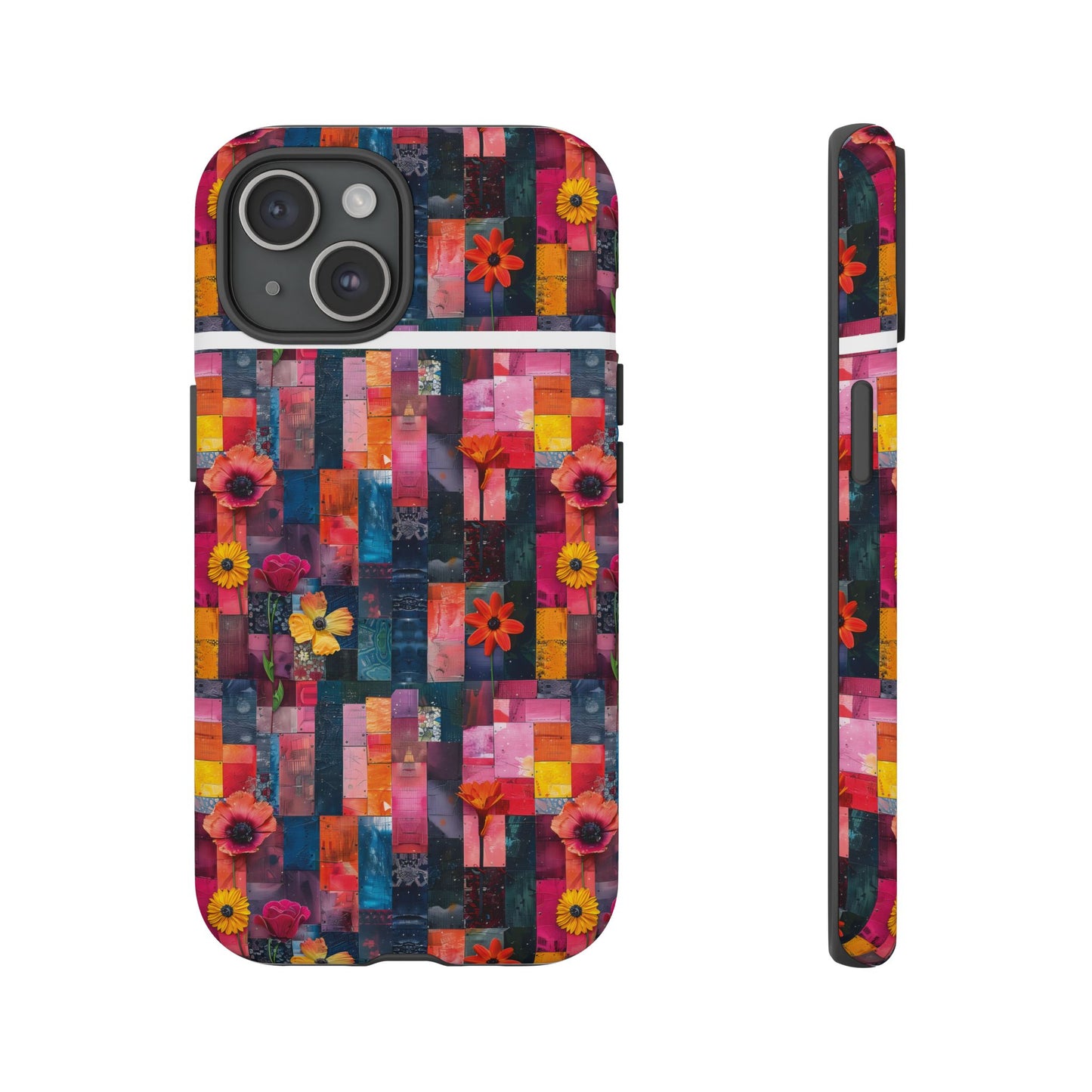 Colorful Collage Pattern IPhone Case