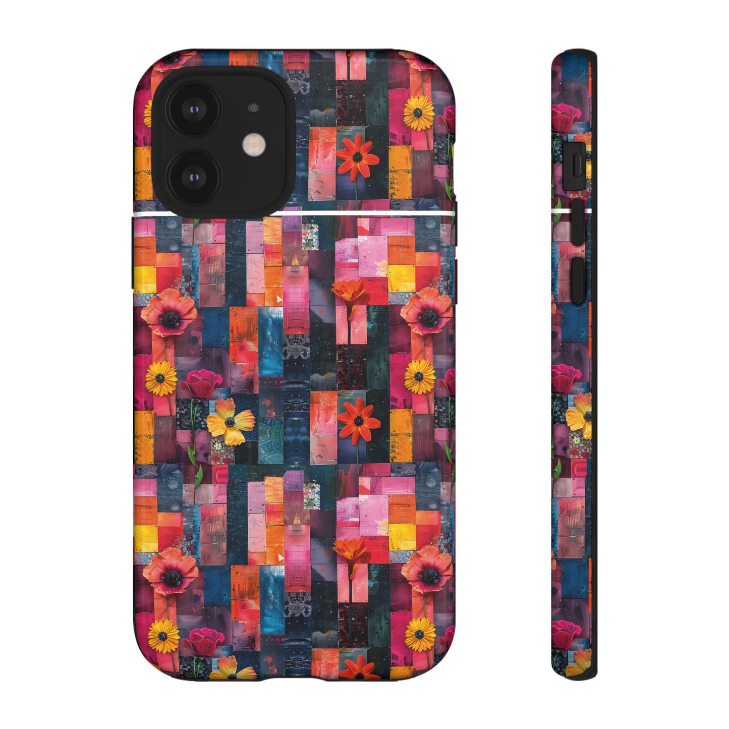 Colorful Collage Pattern IPhone Case