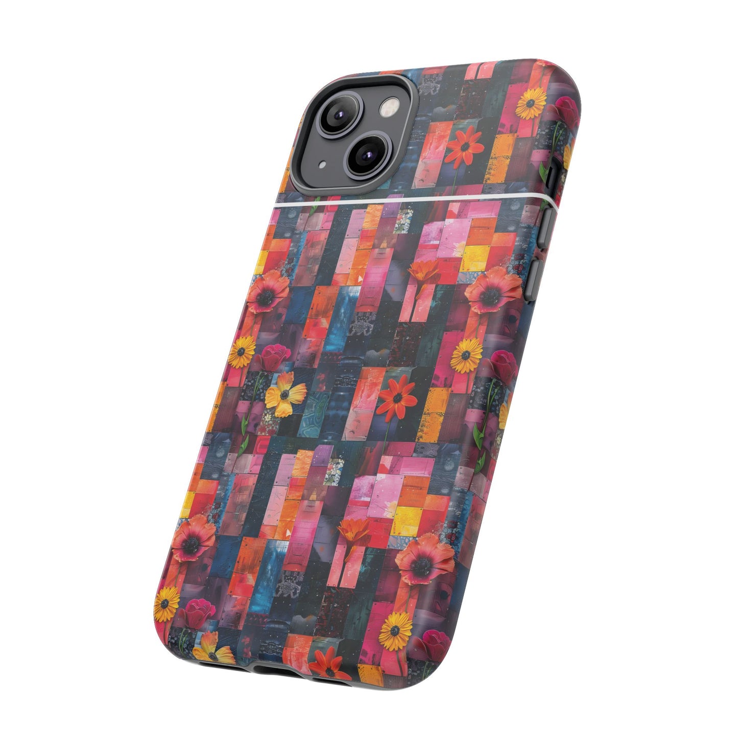 Colorful Collage Pattern IPhone Case