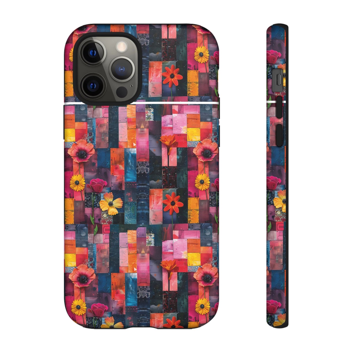 Colorful Collage Pattern IPhone Case