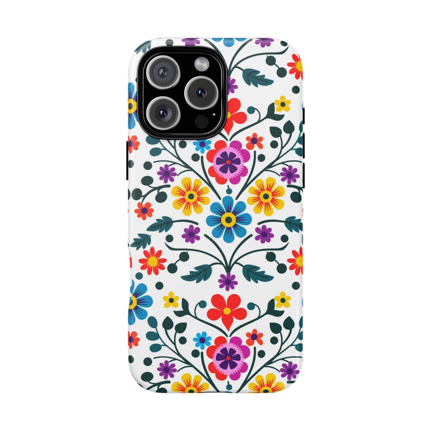 Beautiful Floral IPhone Protective Case for IPhones 11 - 16