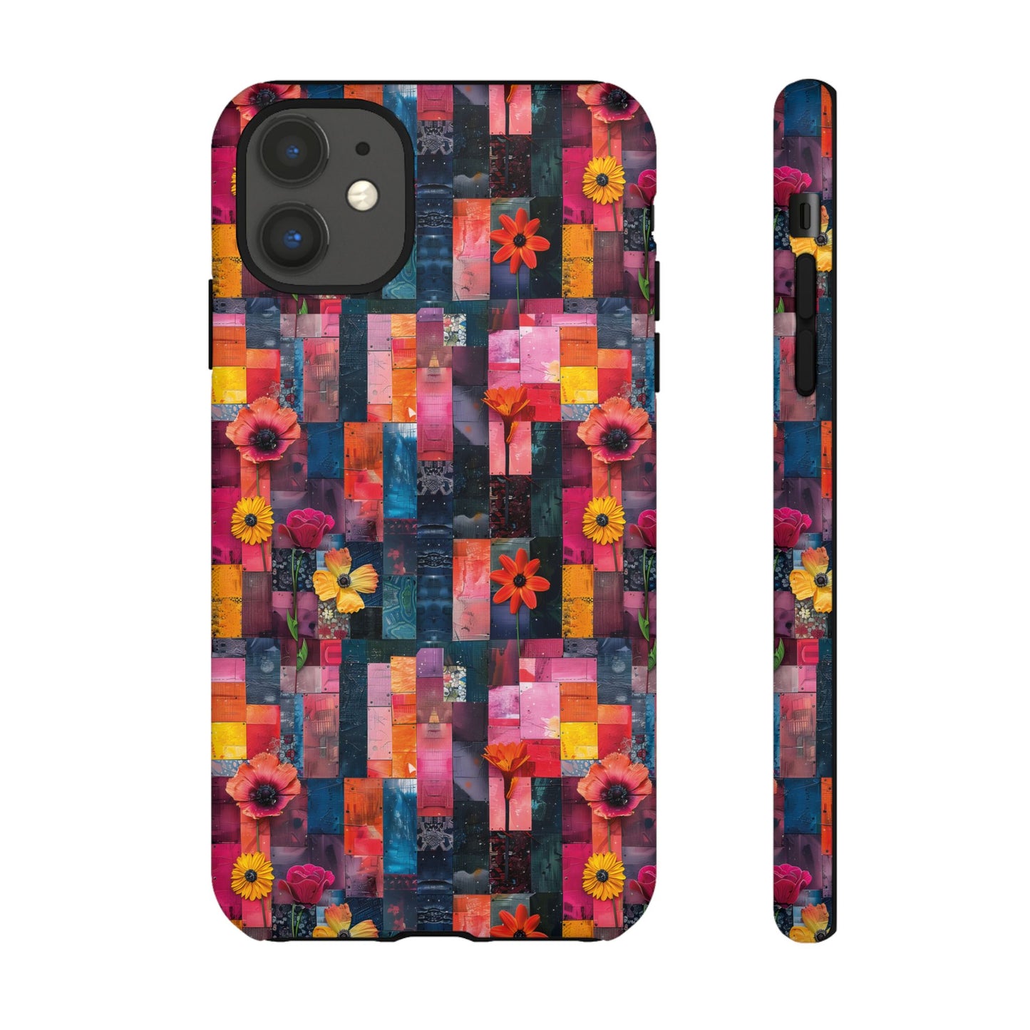 Colorful Collage Pattern IPhone Case