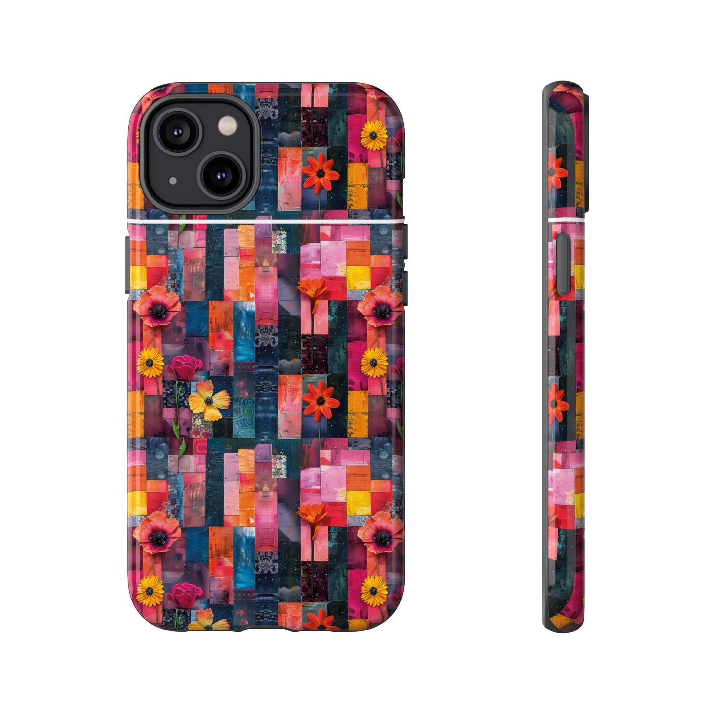 Colorful Collage Pattern IPhone Case