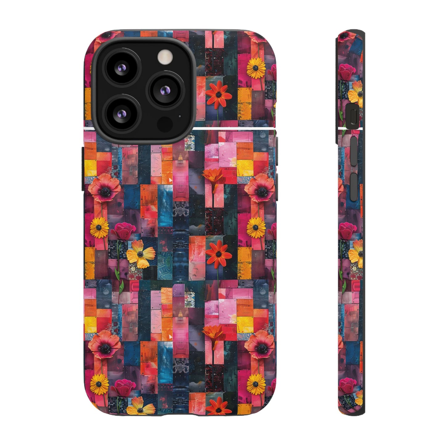 Colorful Collage Pattern IPhone Case