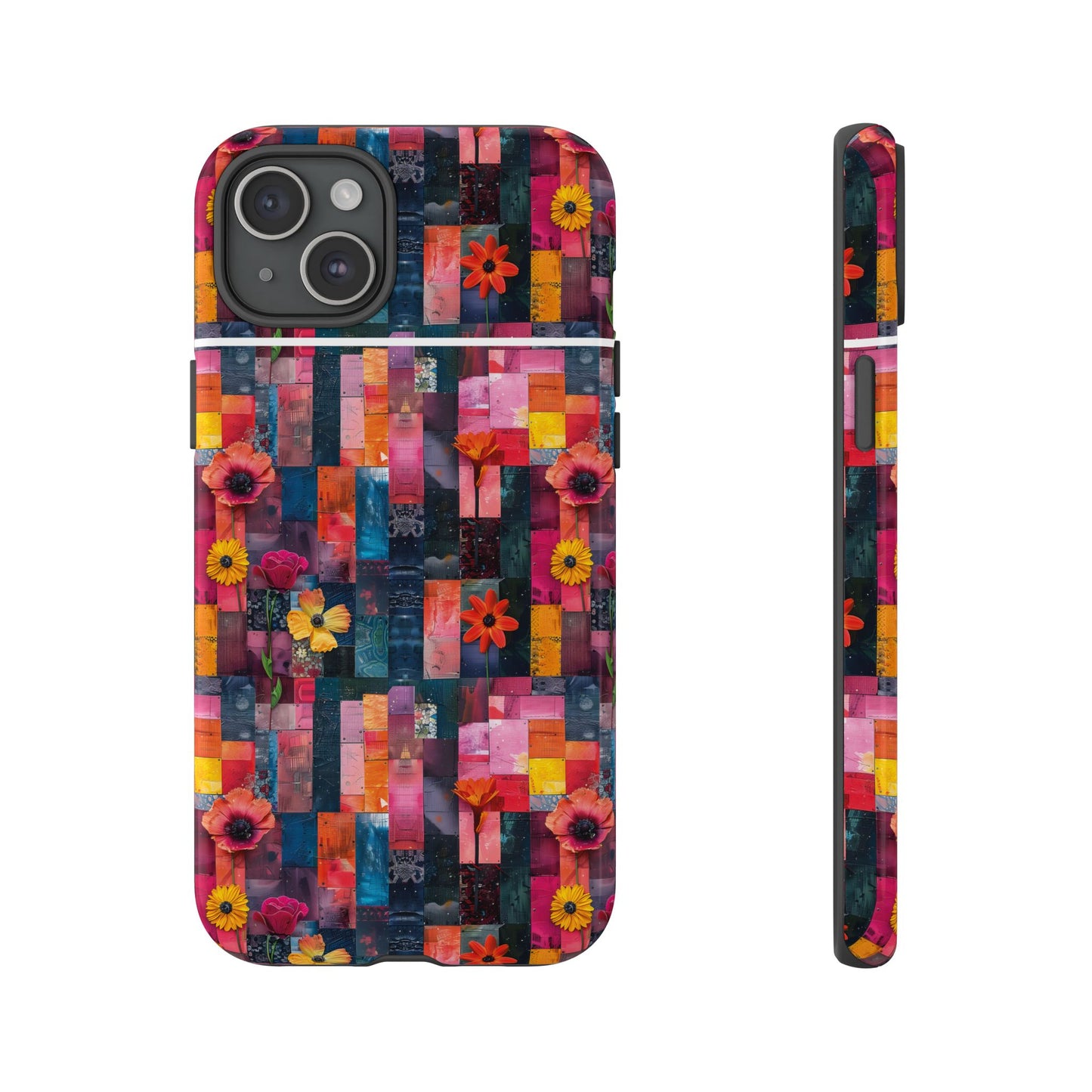 Colorful Collage Pattern IPhone Case