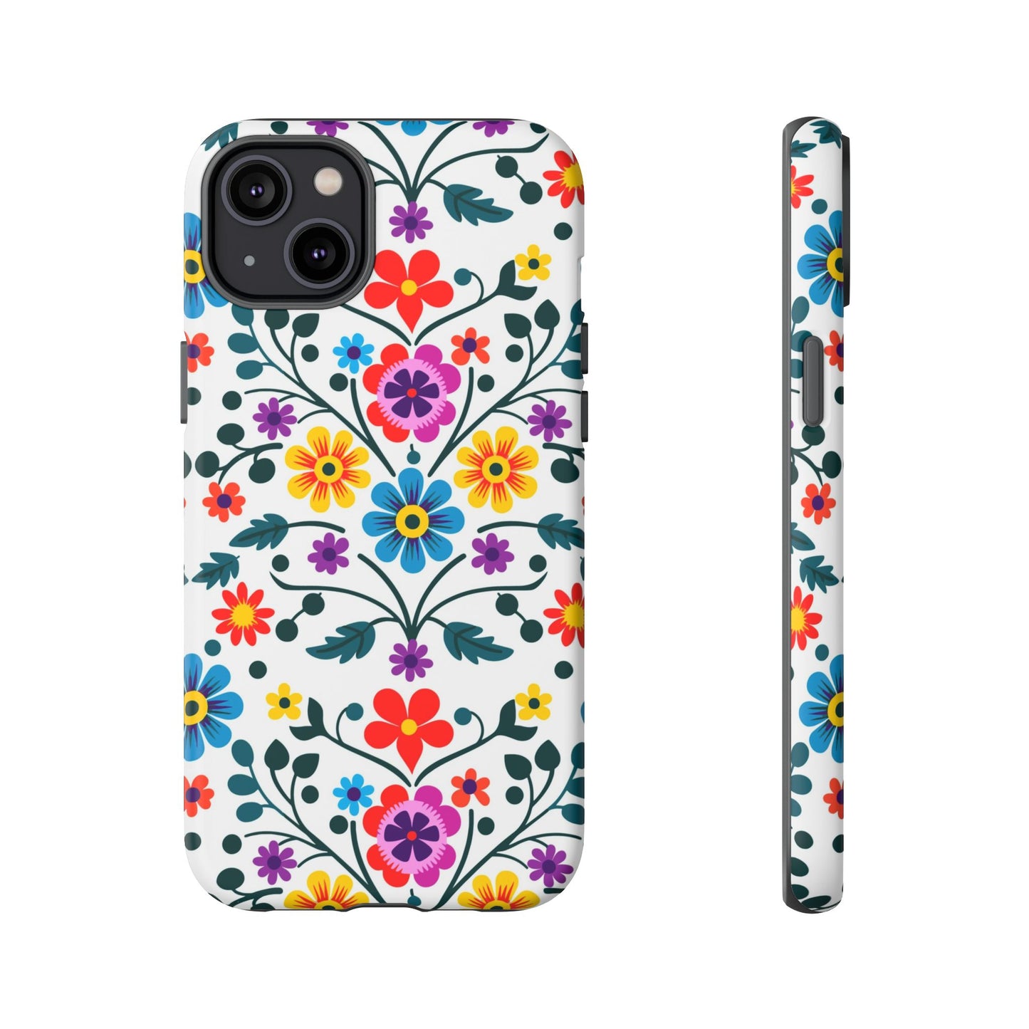 Beautiful Floral IPhone Protective Case for IPhones 11 - 16