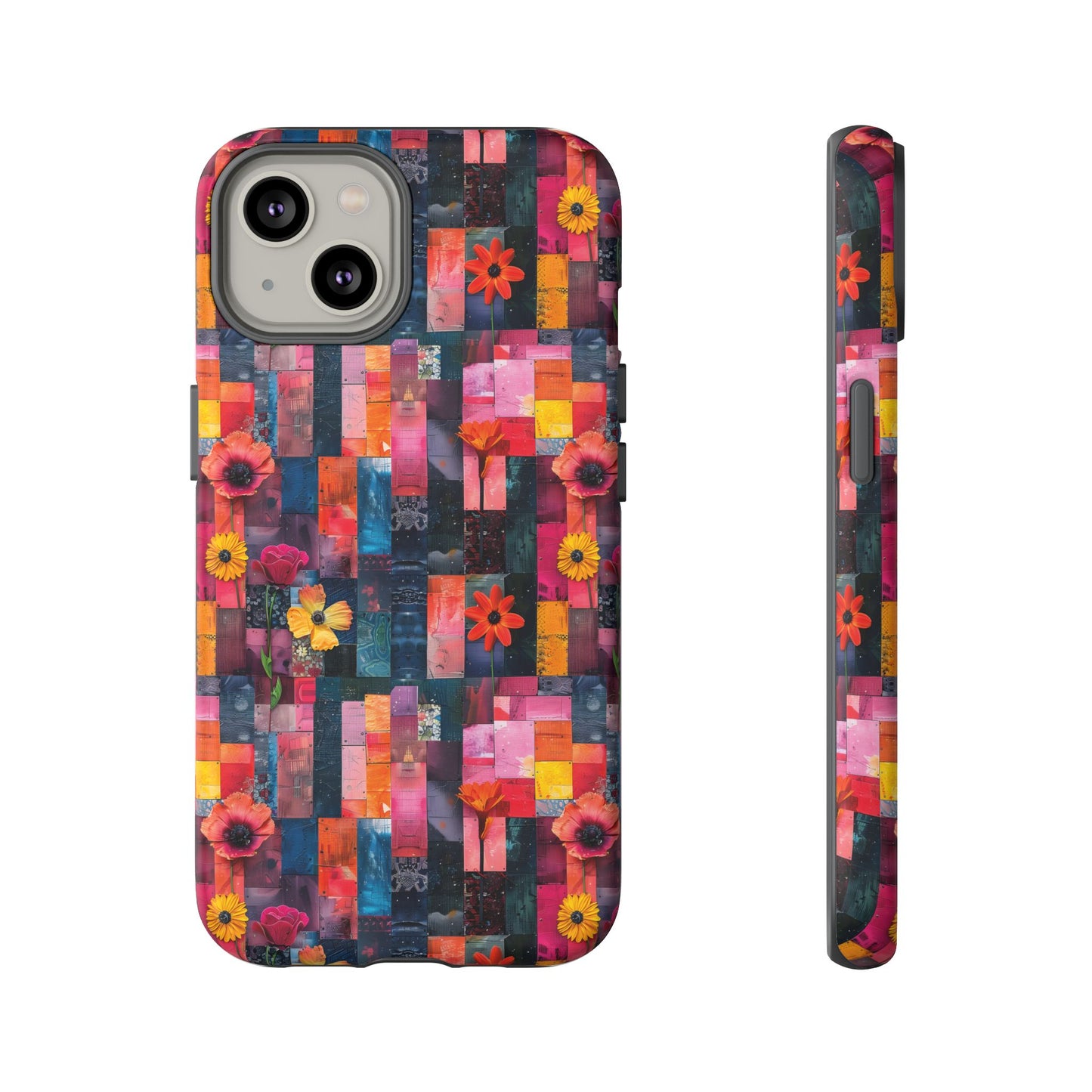 Colorful Collage Pattern IPhone Case