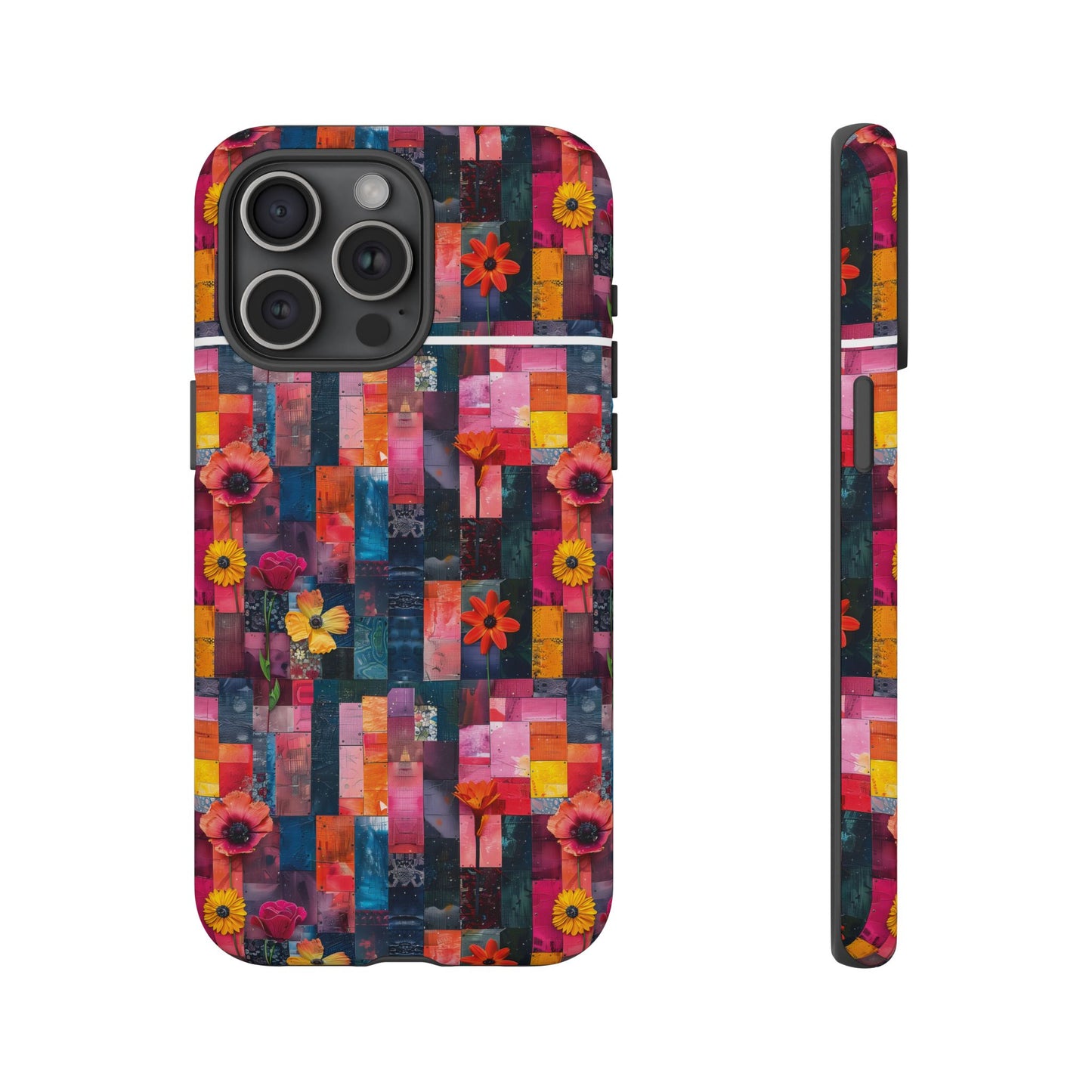 Colorful Collage Pattern IPhone Case