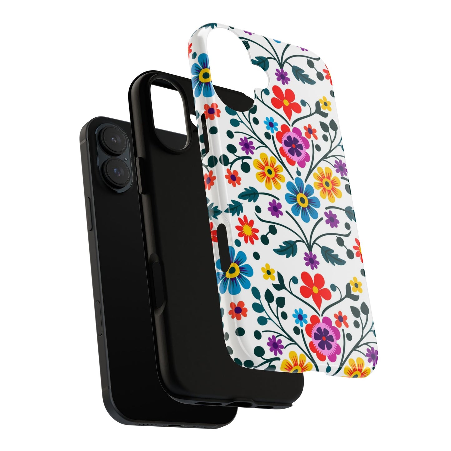 Beautiful Floral IPhone Protective Case for IPhones 11 - 16