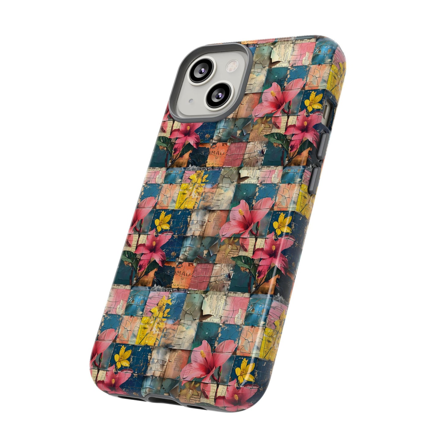 Collage Pattern IPhone Case - IPhones 11 - 15