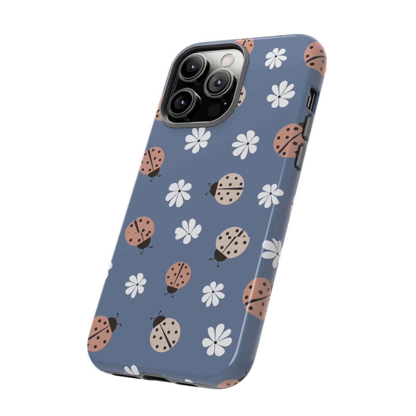 Lady Bugs and Floral Tough Case for IPhones 11 - 16