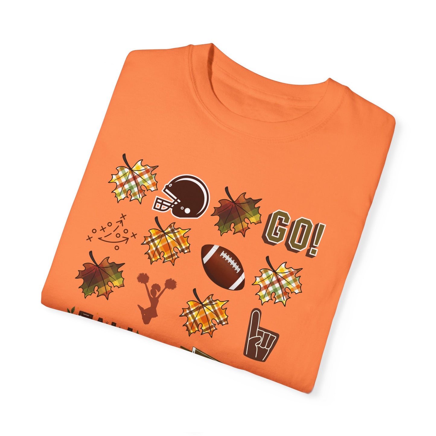 Fall Leaves + Everything Football T-shirt