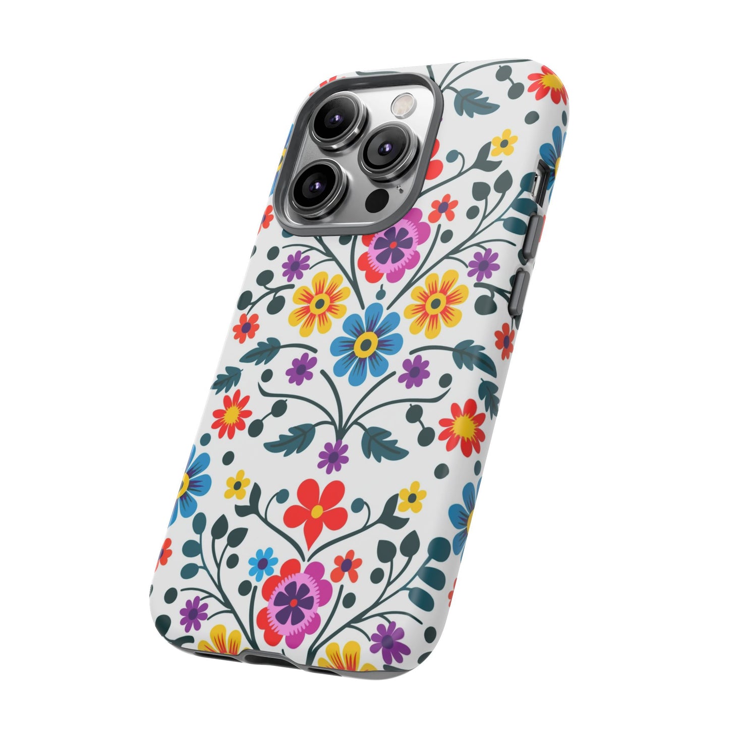 Beautiful Floral IPhone Protective Case for IPhones 11 - 16