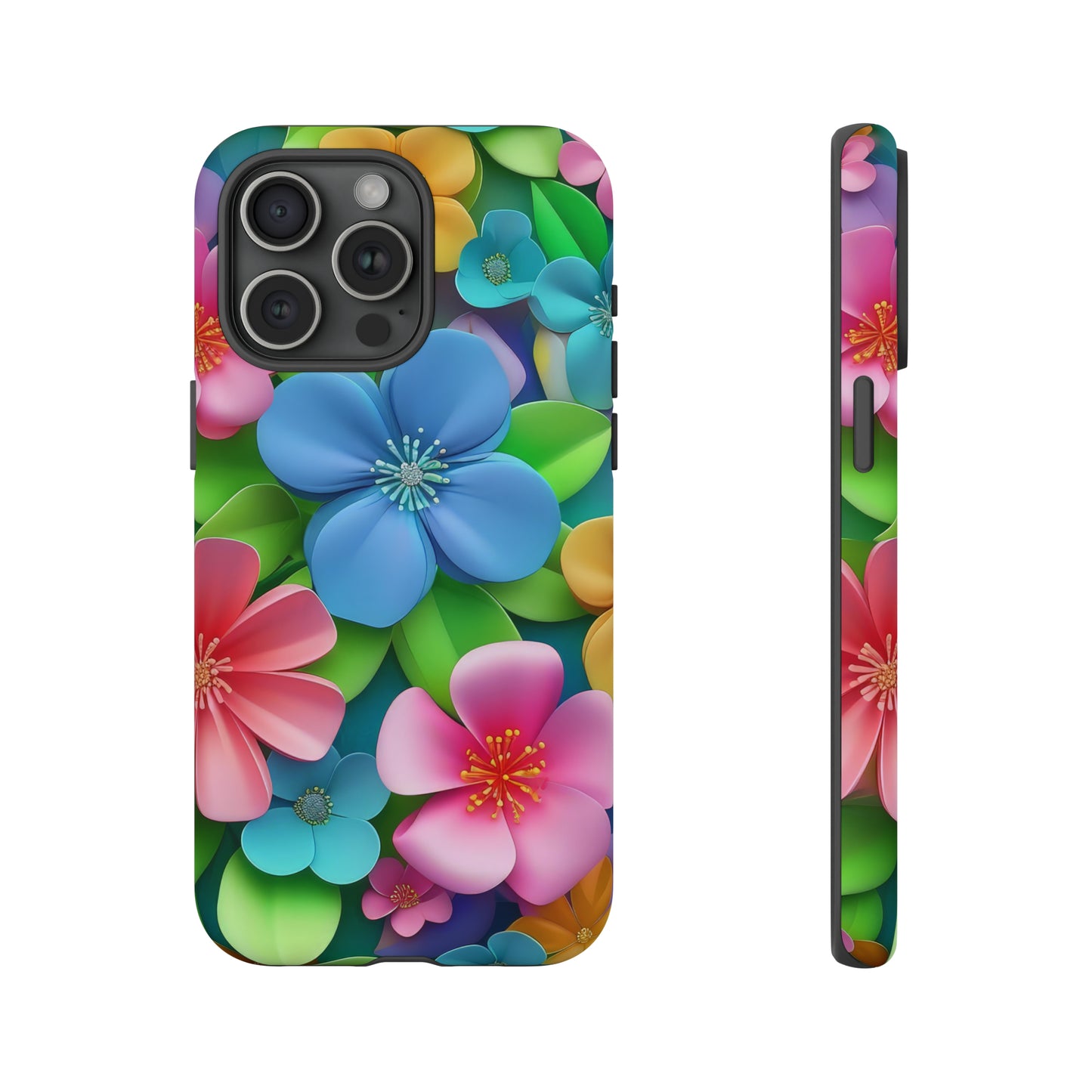 Garden of 3D Flowers IPhone Case