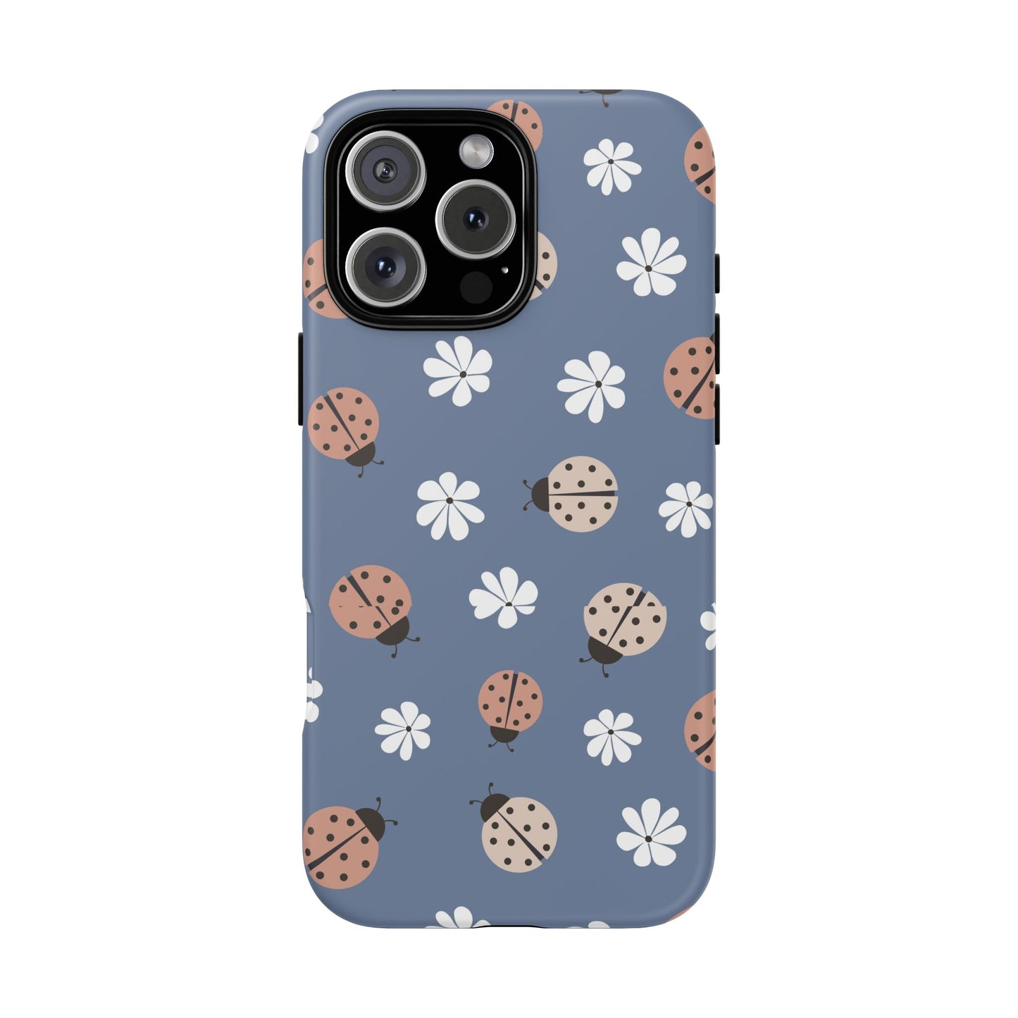 Lady Bugs and Floral Tough Case for IPhones 11 - 16