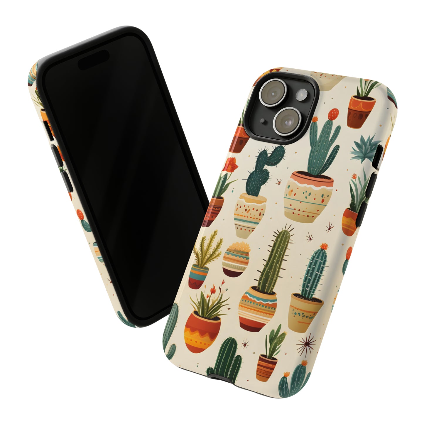 Cactus IPhone Durable Case, Phone Case, Phone Protector, Decorative IPhone Case, Cute Phone Case, Plant Lover Phone Case, Cactus Phone Case