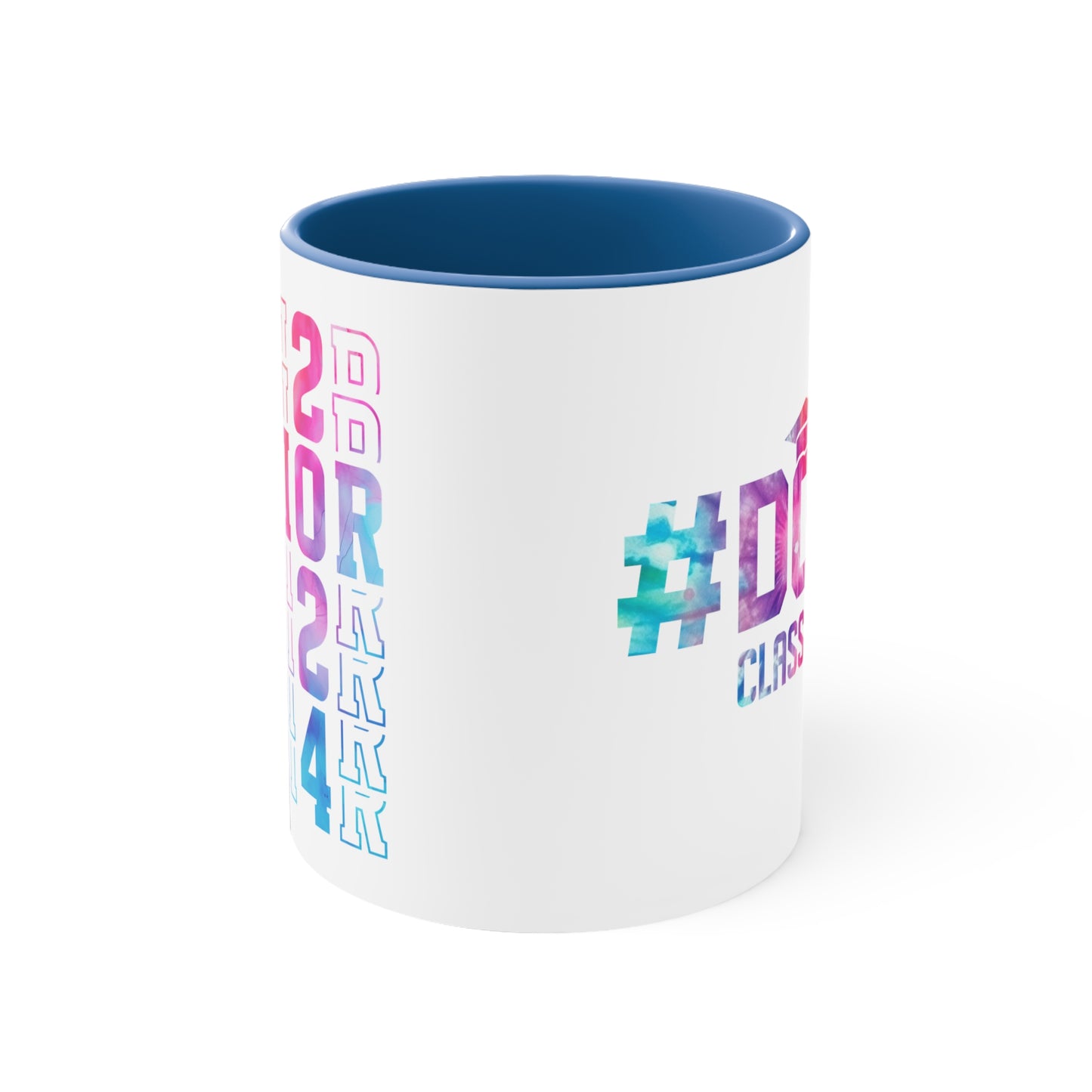 Senior 2024 Coffee Mug - Different Design on Front and Back