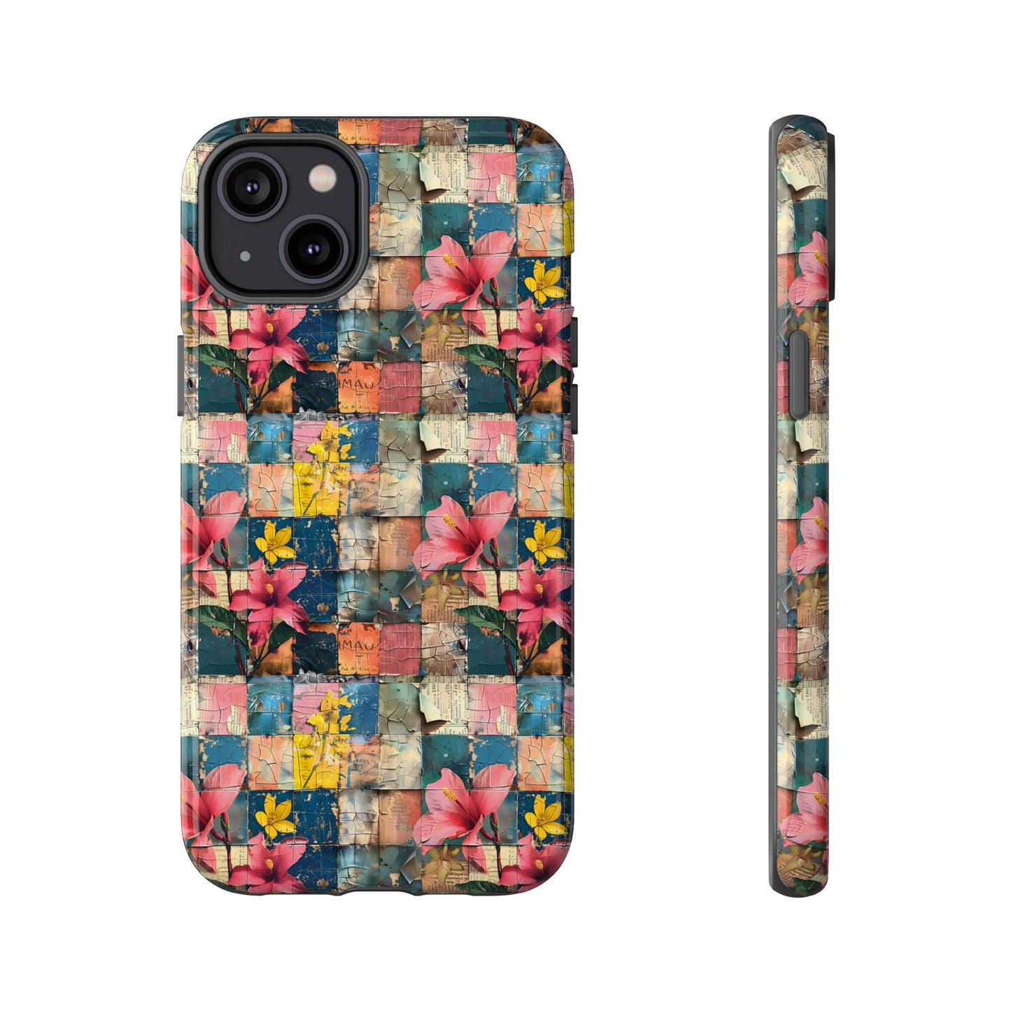 Collage Pattern IPhone Case - IPhones 11 - 15