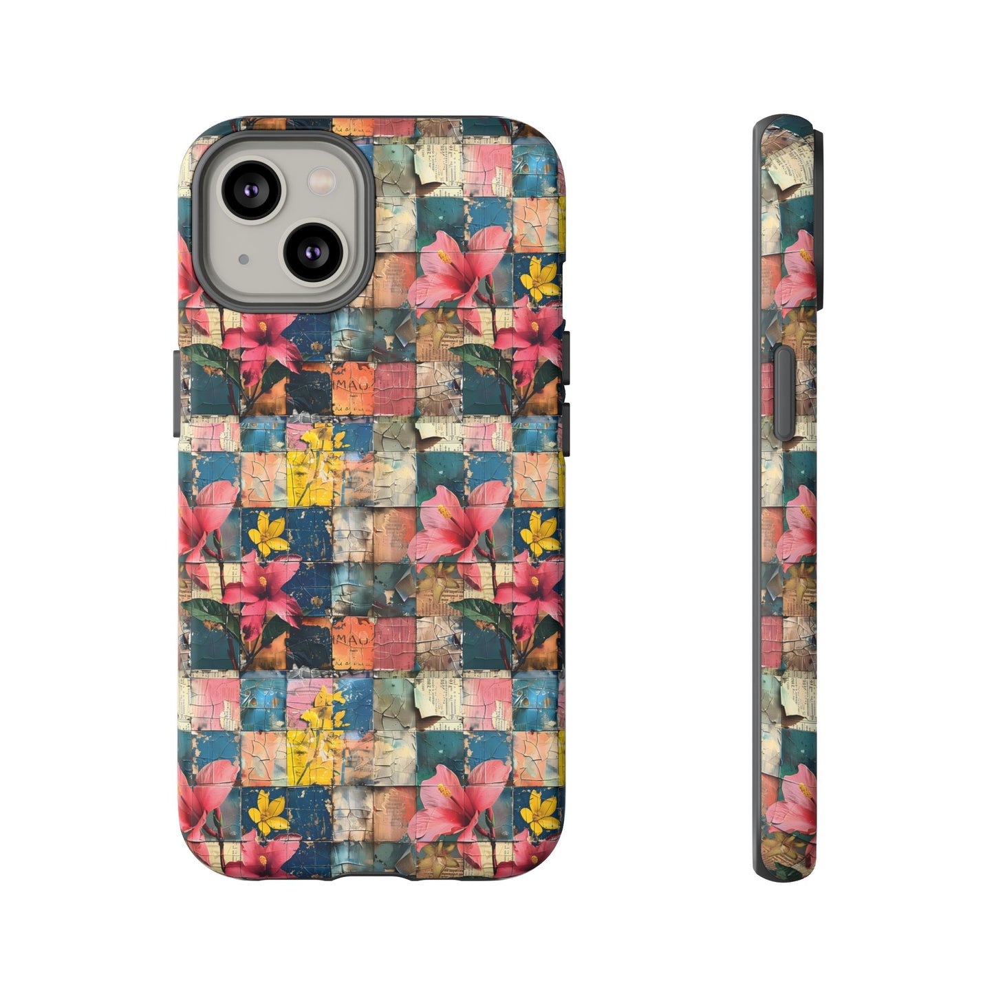 Collage Pattern IPhone Case - IPhones 11 - 15